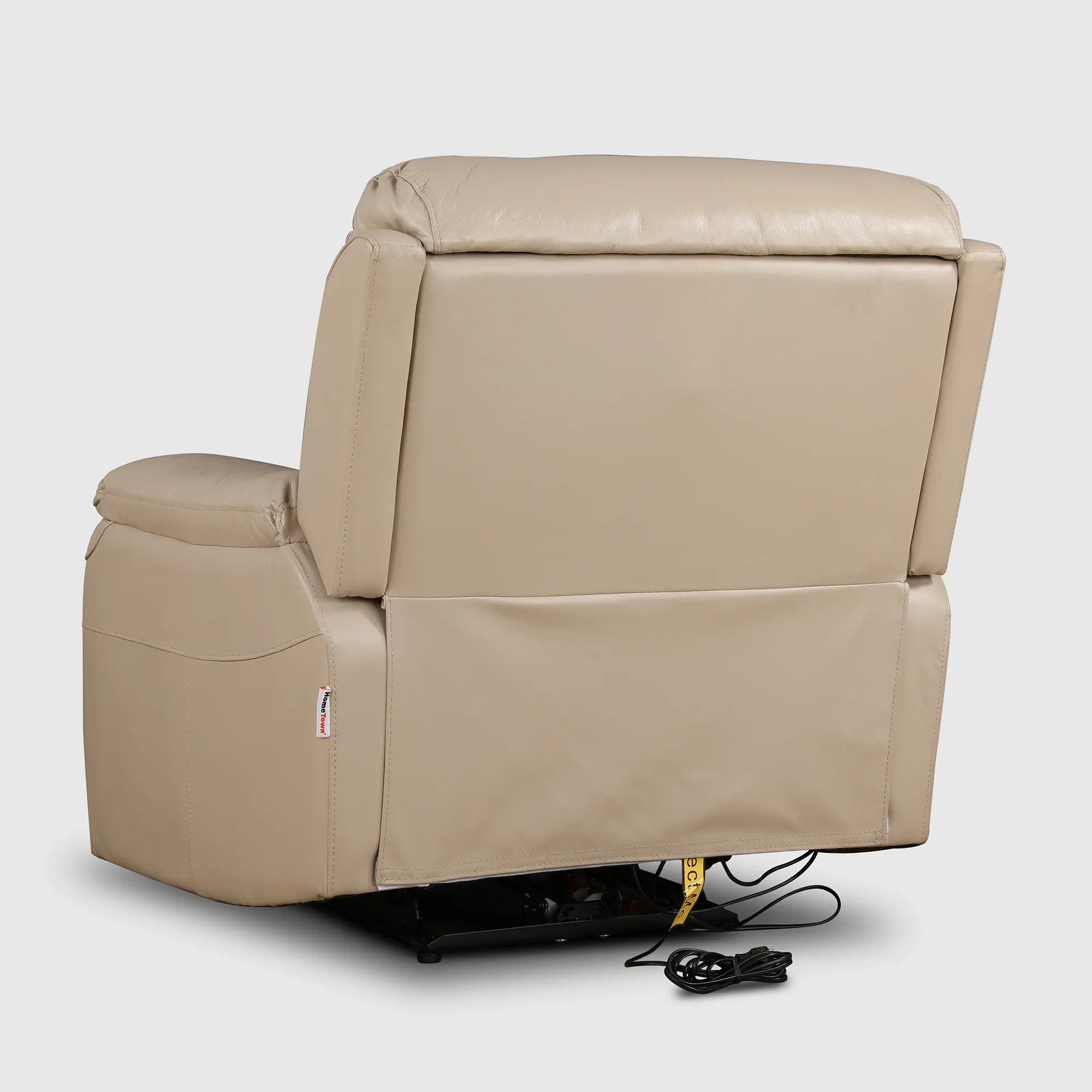 Plush Leather Electric Recliner - HomeTown