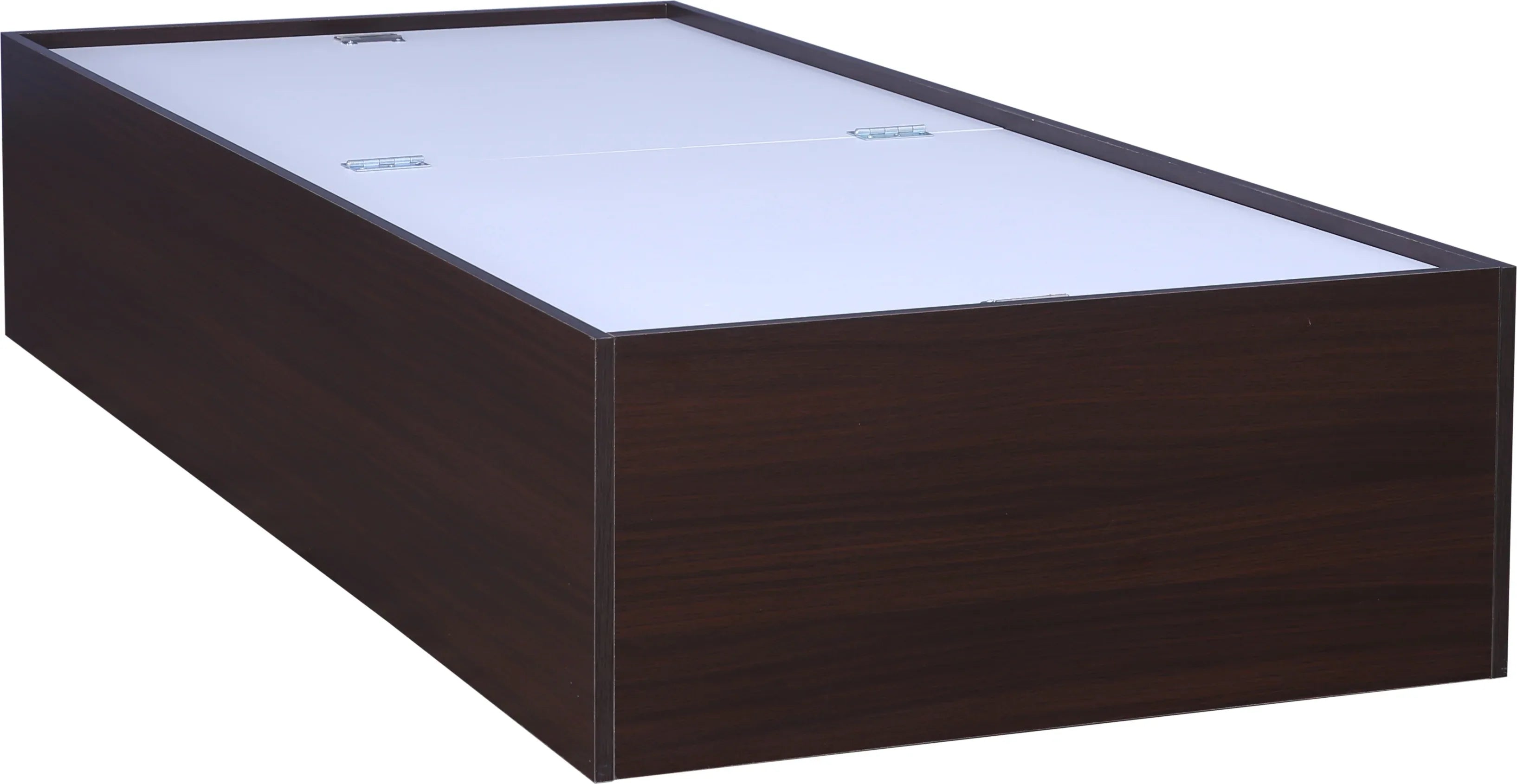 Ria Single bed with Box storage in Walnut Colour - HomeTown