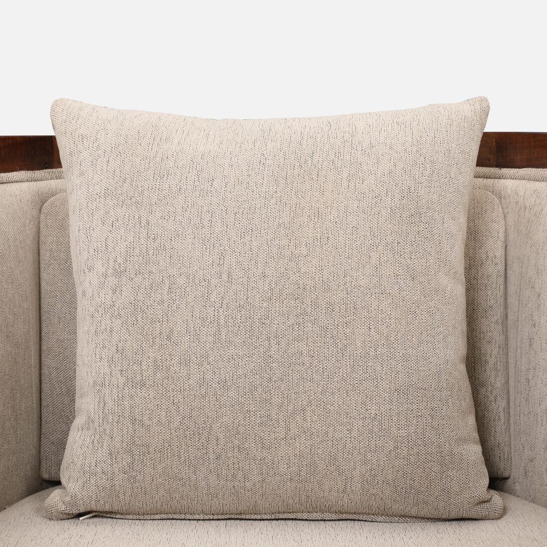 Siam Solidwood Two Seater Sofa in Beige Colour - HomeTown