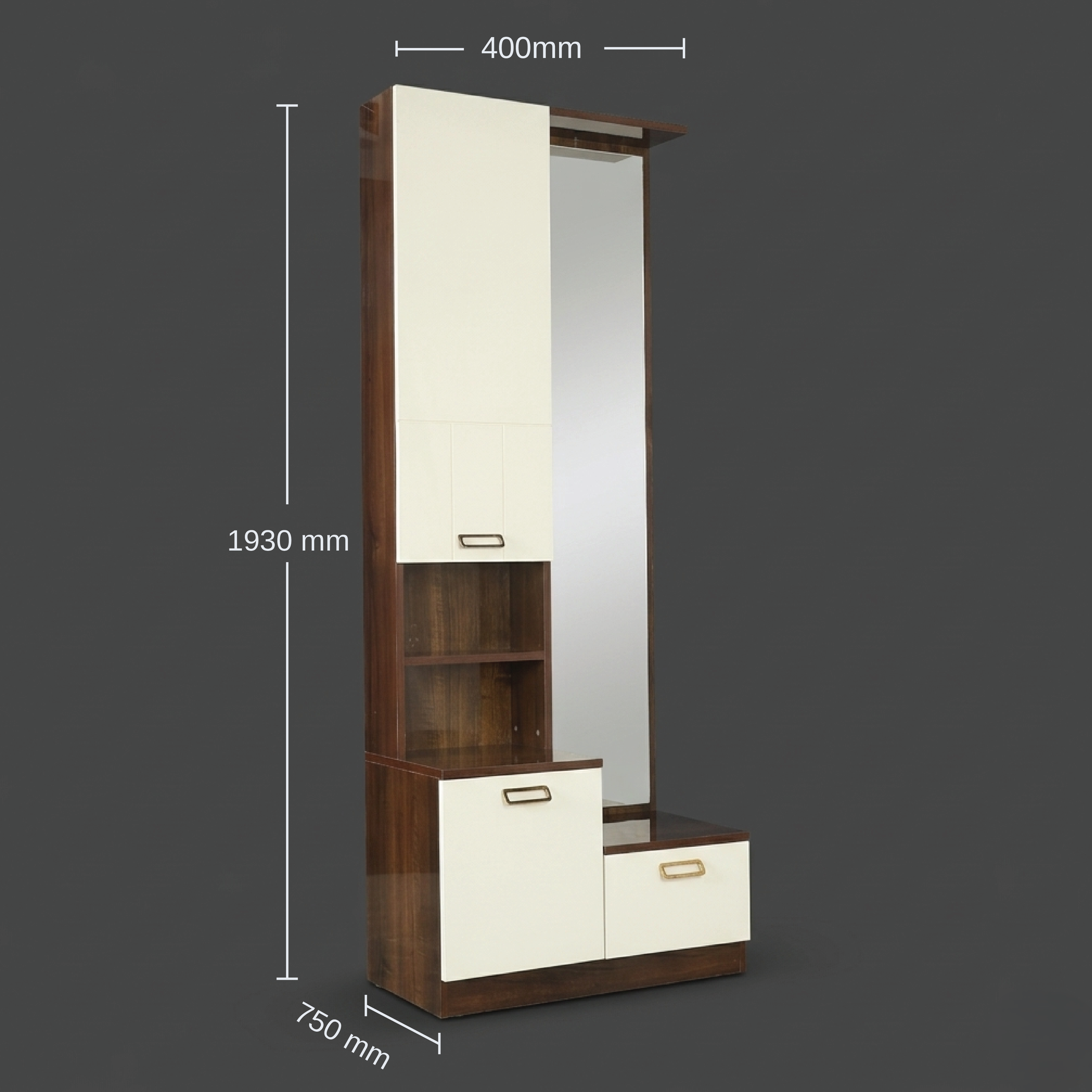Nova Dresser with Full length Mirror