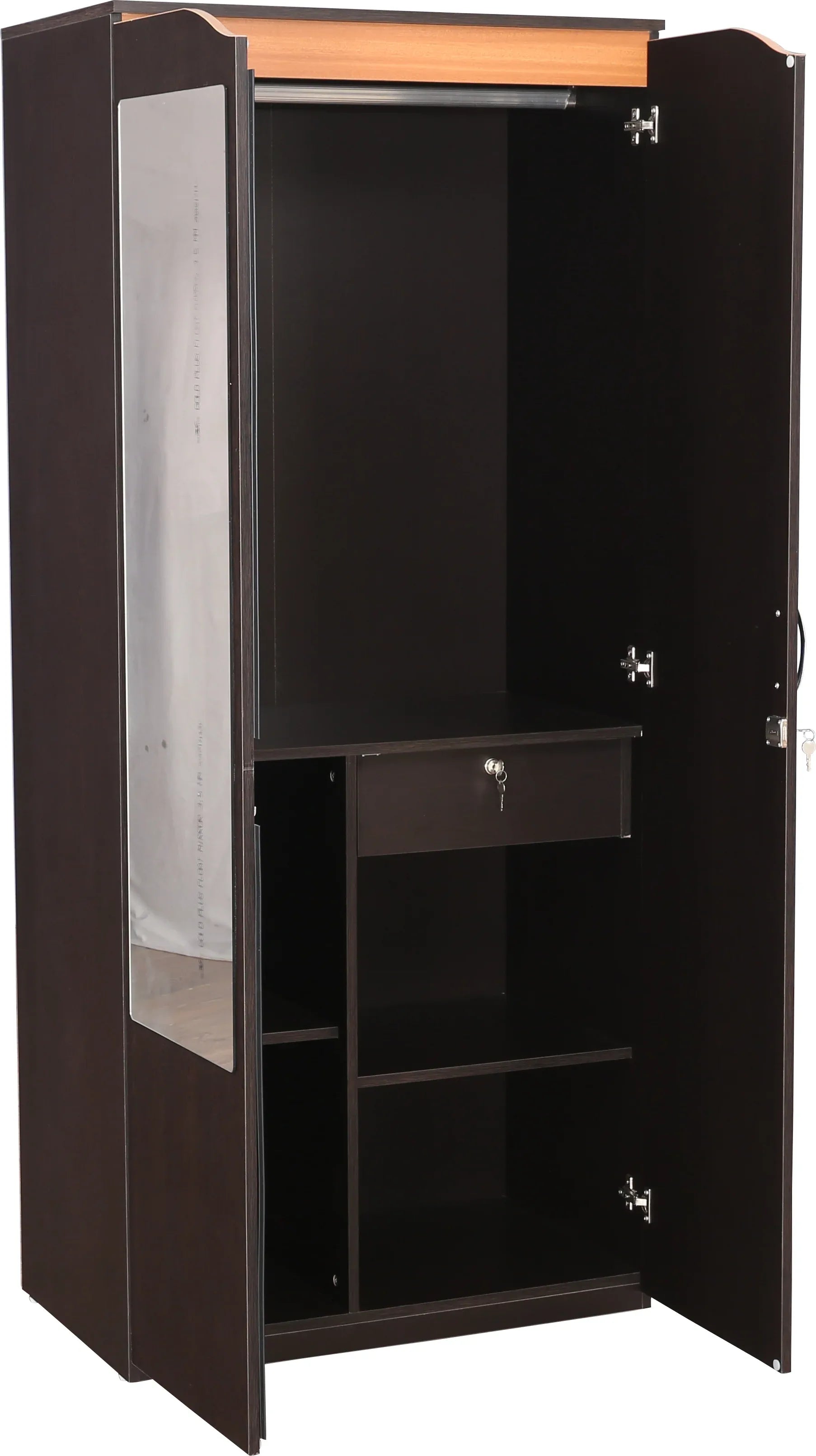 Swirl Two door Wardrobe - HomeTown