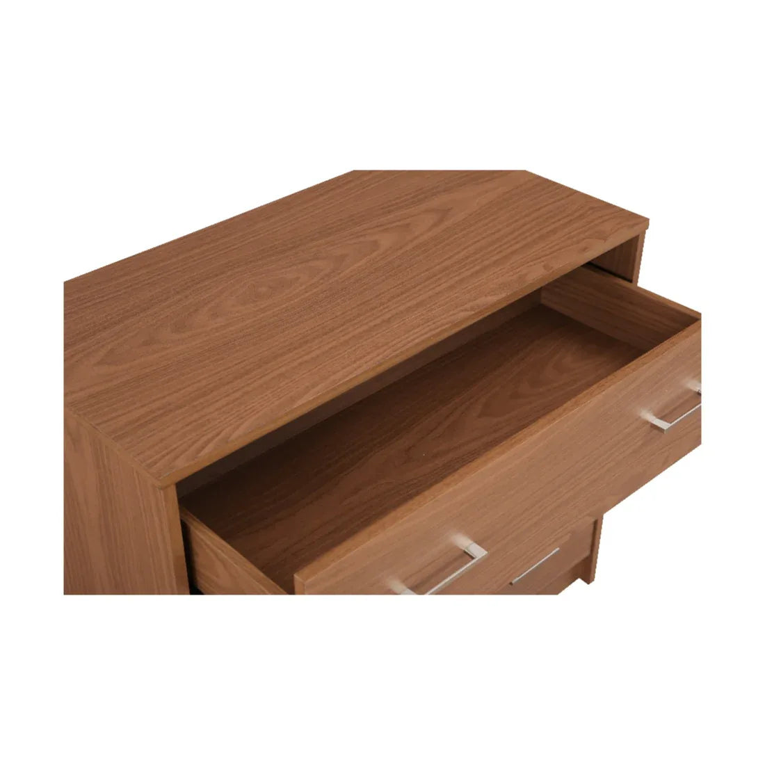 Atlas Engineered Wood Chest of Drawers in Walnut Colour - HomeTown
