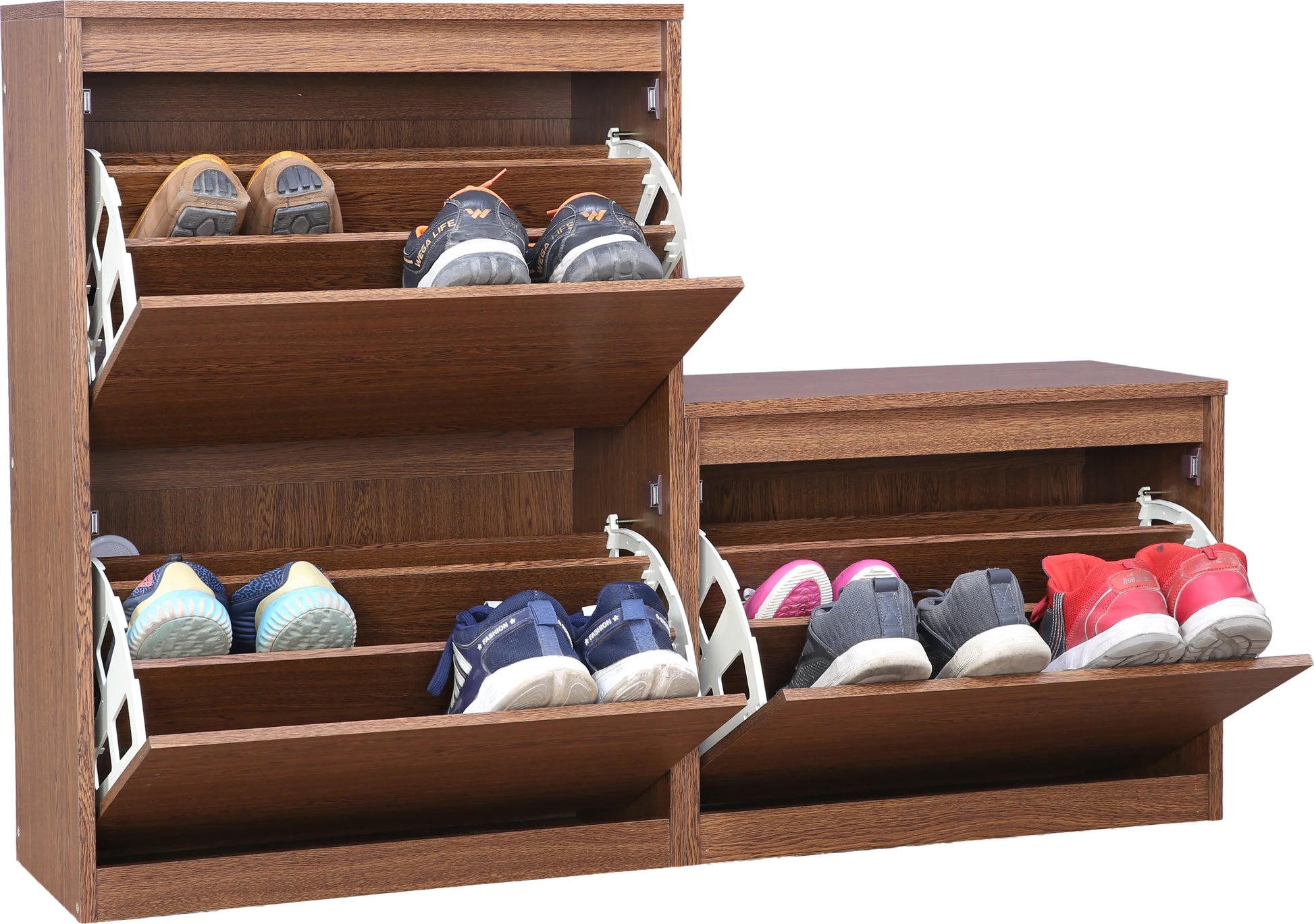 Rack Design Shoe Stand Pepperfry Alder Engineered Wood 1+2 Tier