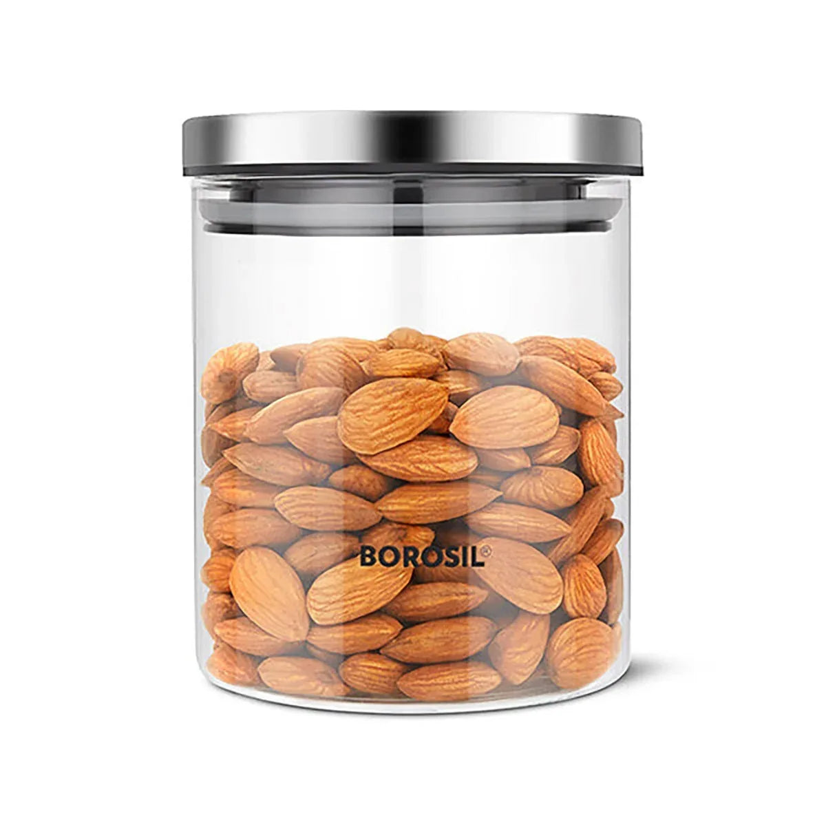 Borosil Classic Glass Jar 600Ml - HomeTown