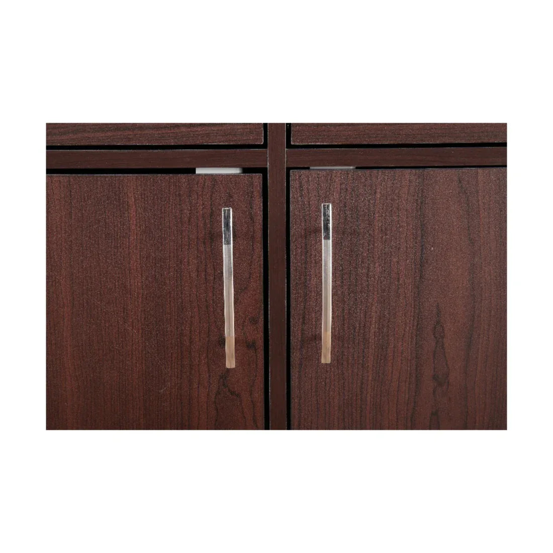 Albert Engineered Wood 2 Door Cabinet in Cherry Brown Colour - HomeTown