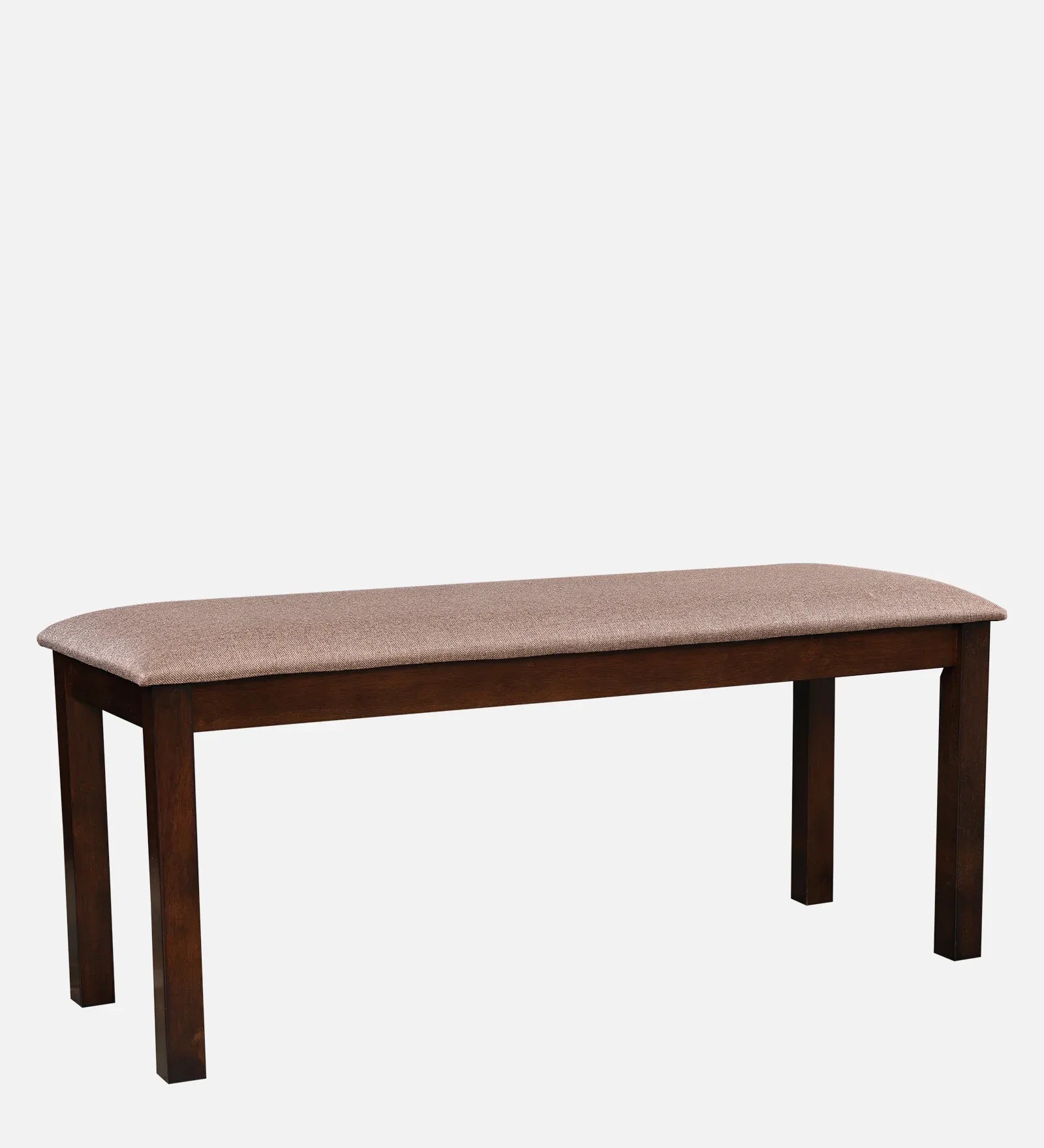 Aravali Rubberwood Six Seater Dining Set With Bench in Antique Cherry Colour - HomeTown