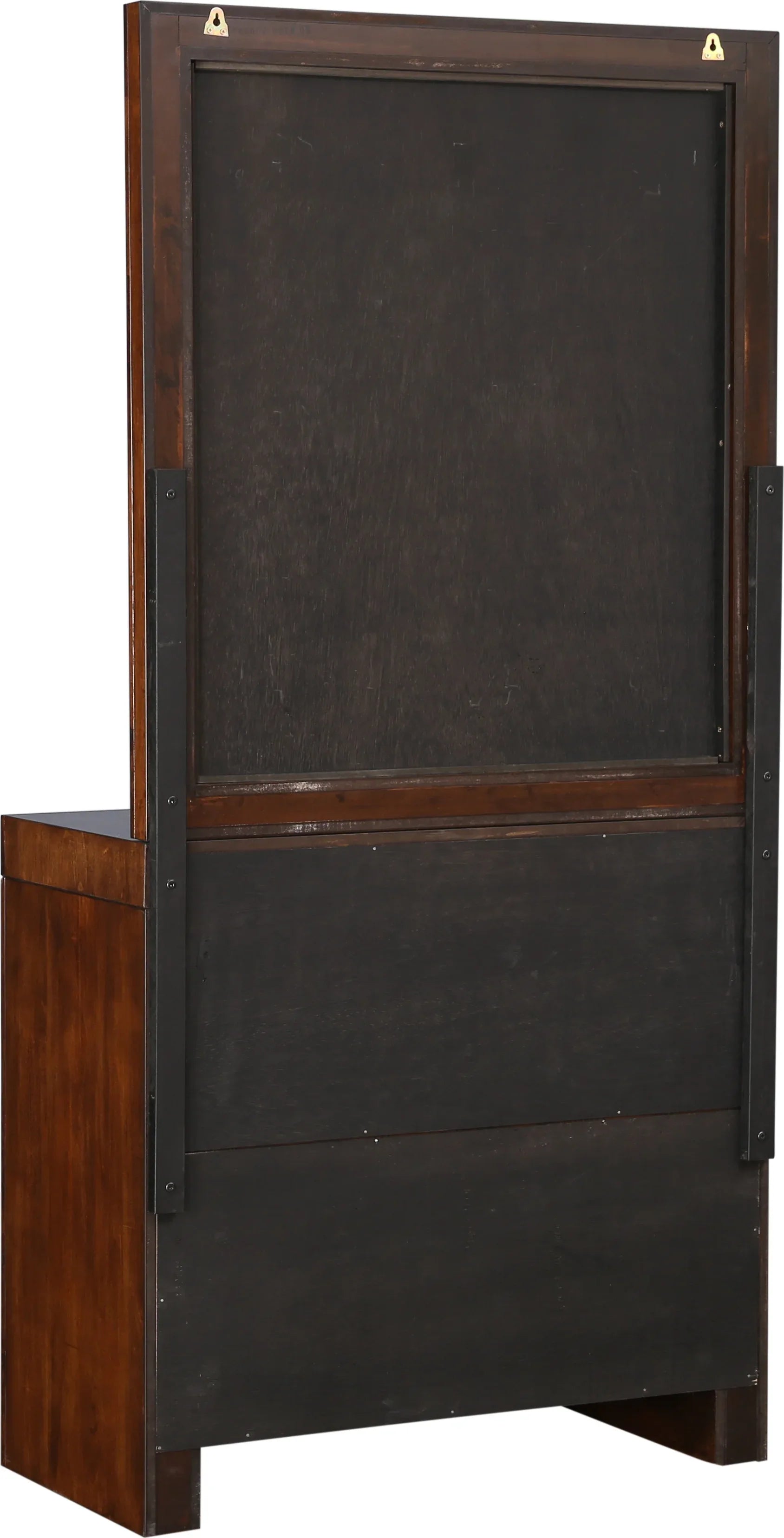 Casablanca Solidwood Dresser with mirror in Walnut Colour - HomeTown