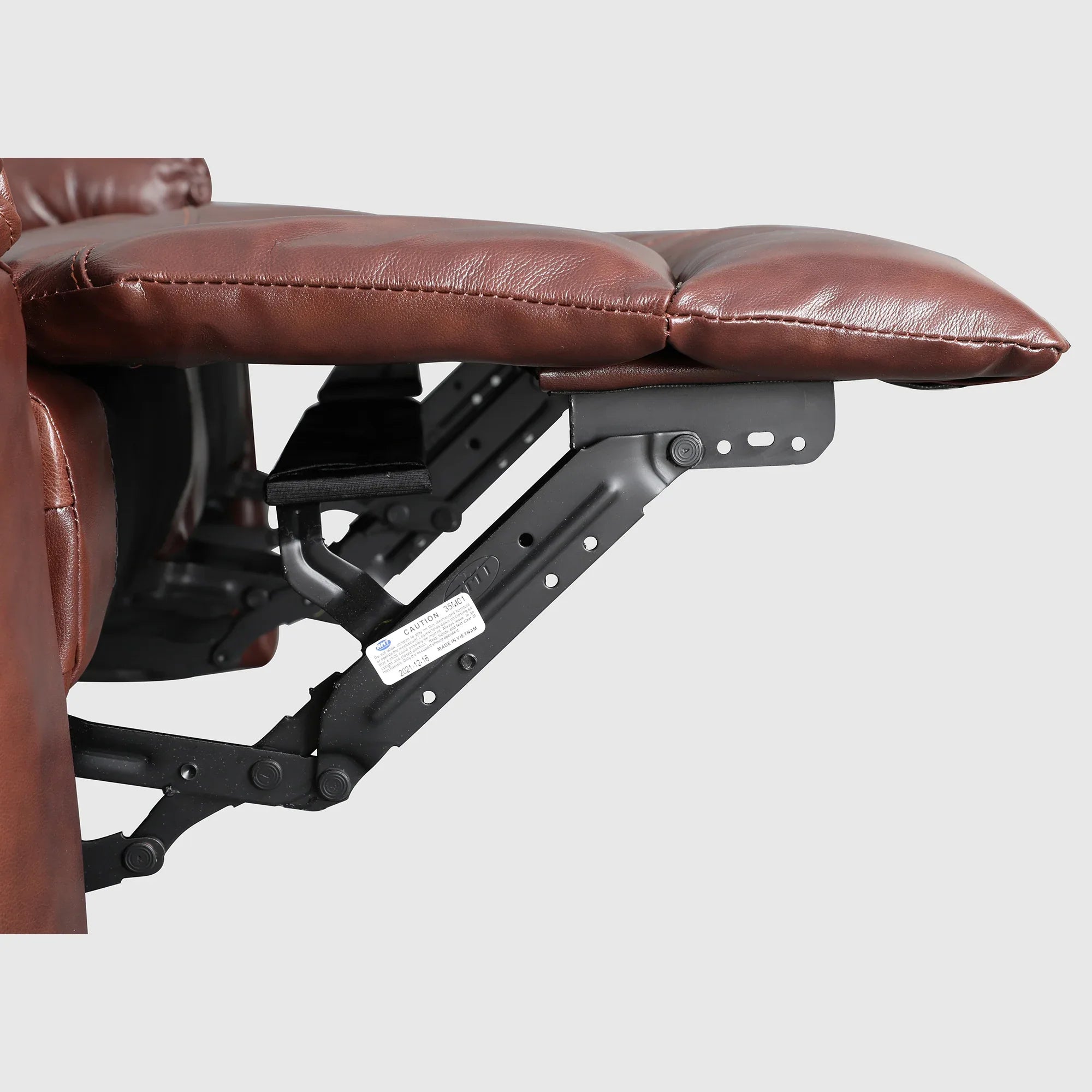 Charles Half Leather Two Seater Recliner - HomeTown