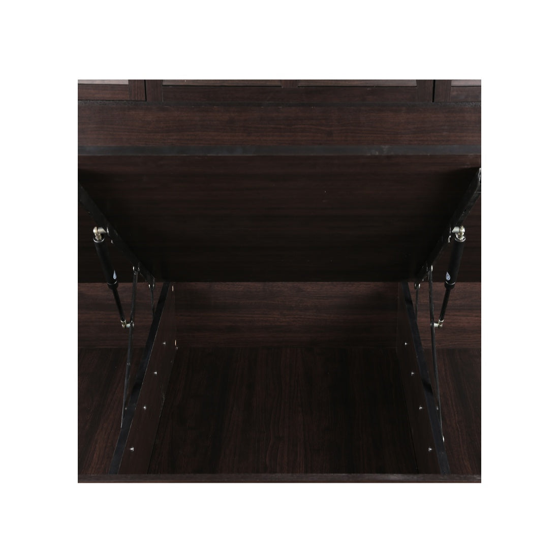 Bolton King bed with Hydraulic storage in Wenge Colour