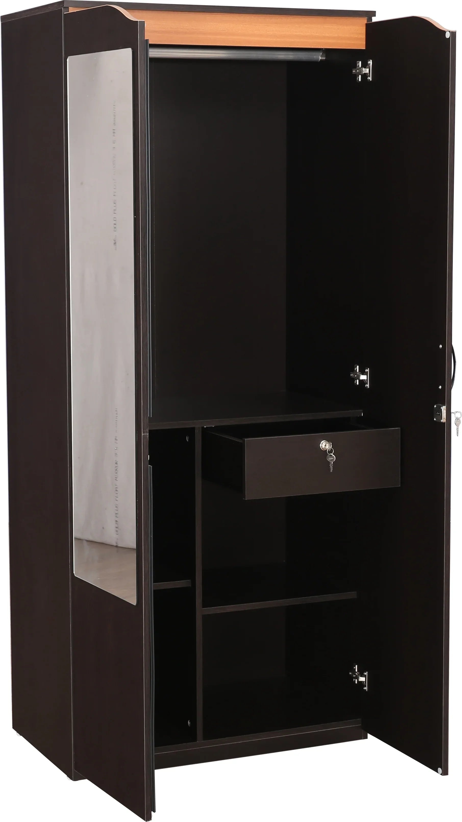 Swirl Two door Wardrobe - HomeTown