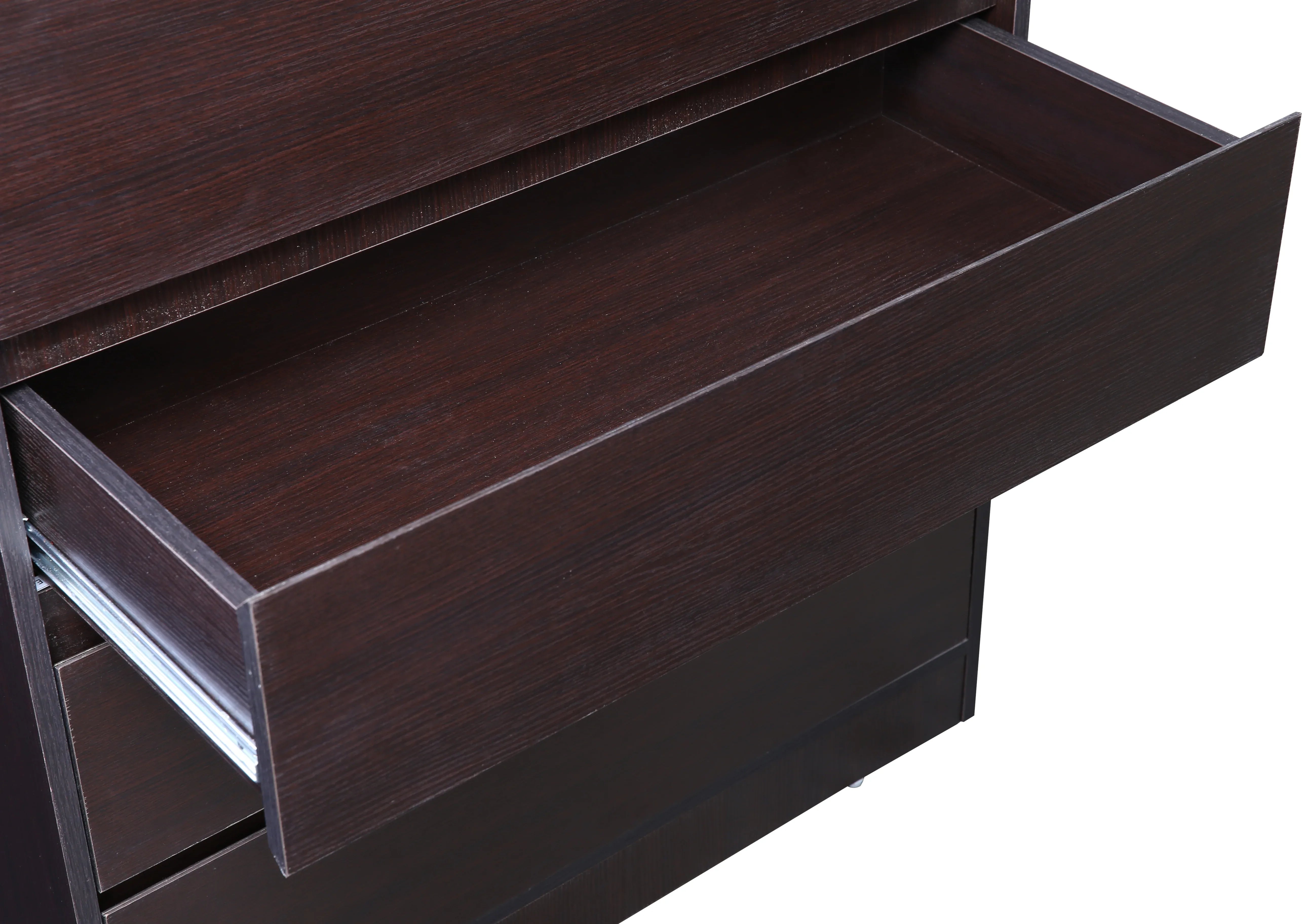 Basic Chest of 5 Drawer in Wenge Colour - HomeTown