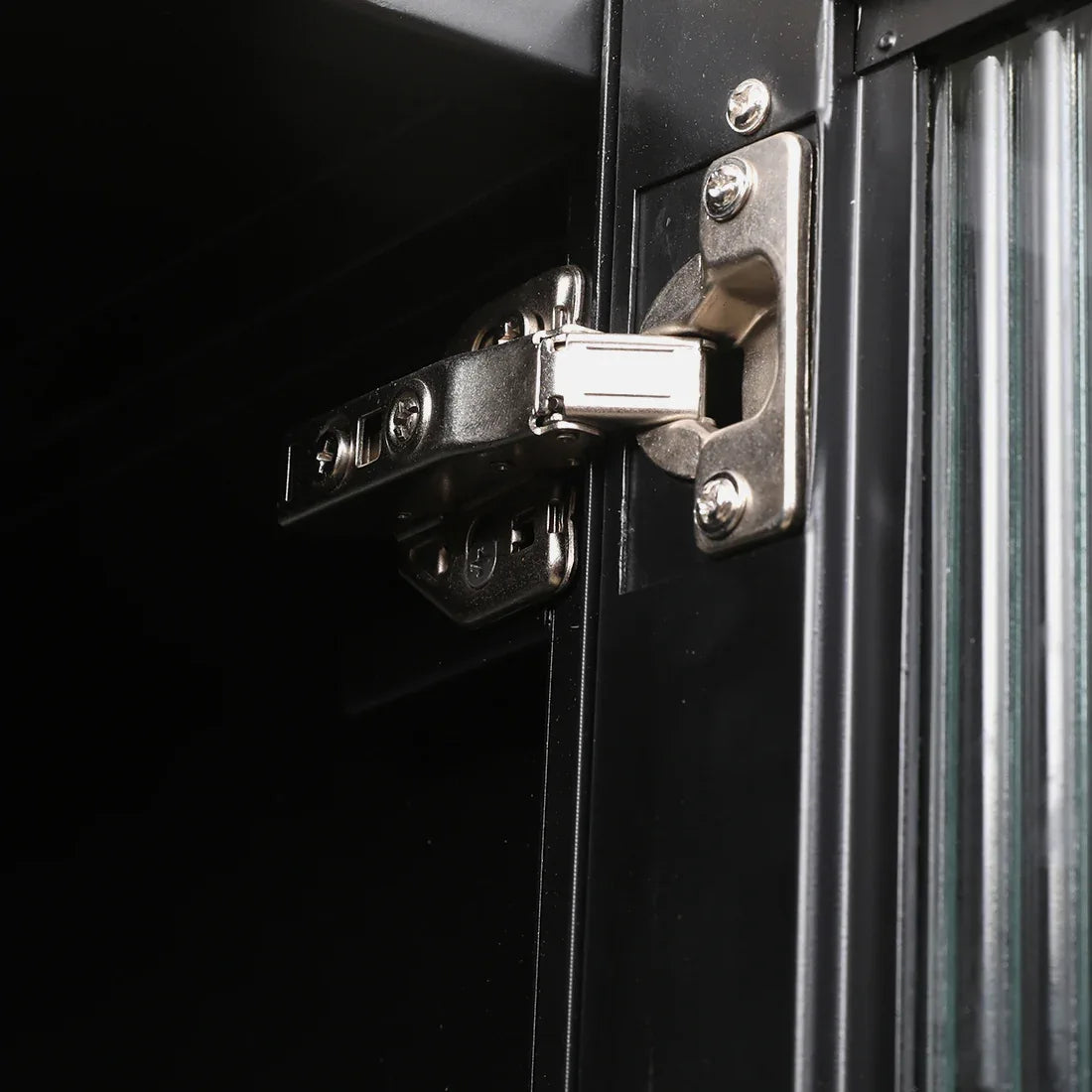 Bracken Multipurpose Cabinet in Black Colour - HomeTown