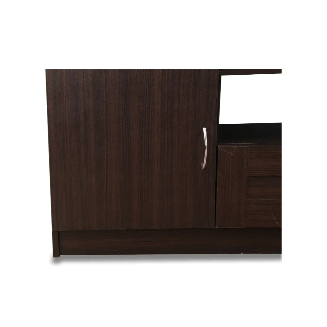 Missouri Engineered Wood Wall Unit in Dark Walnut Colour - HomeTown