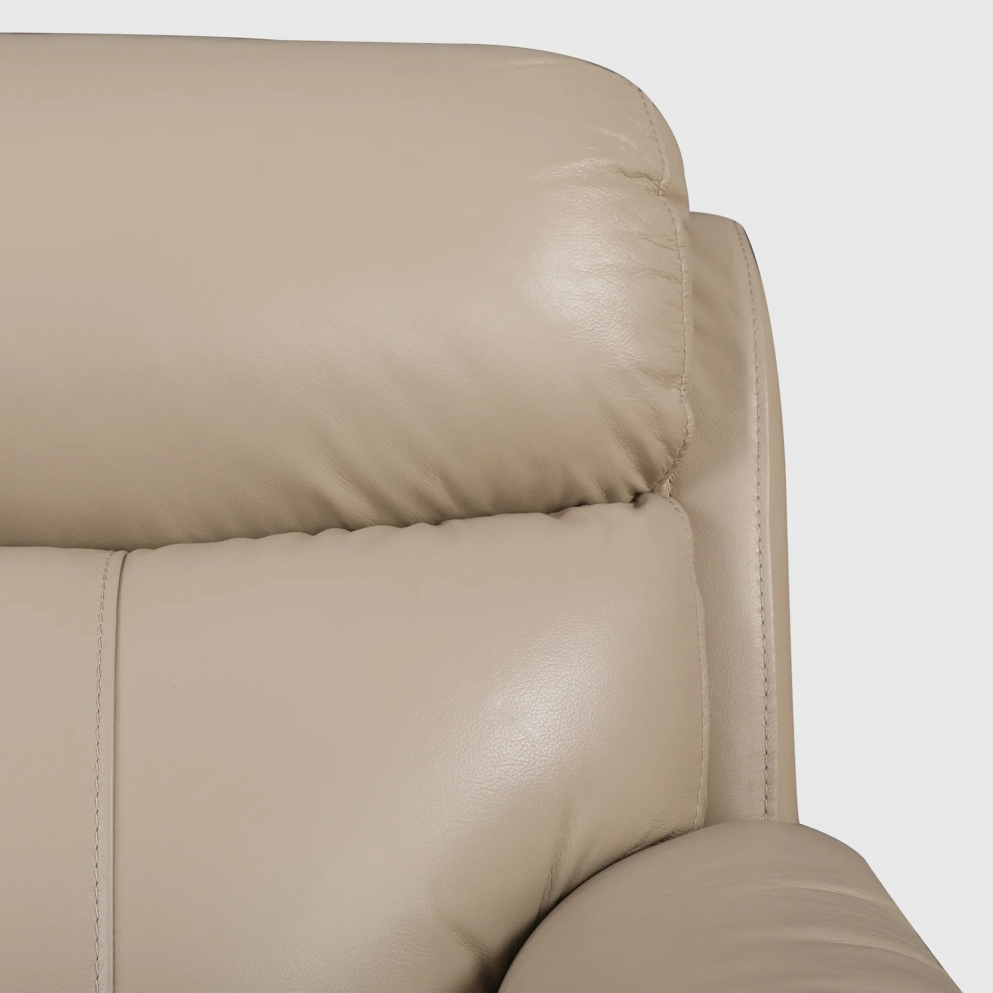Plush Leather Electric Recliner - HomeTown