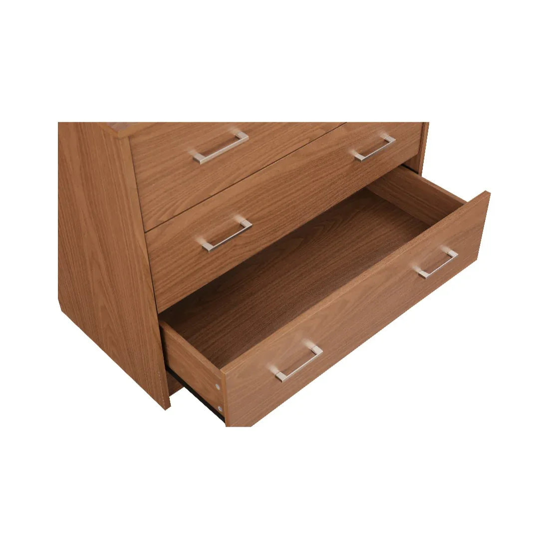 Atlas Engineered Wood Chest of Drawers in Walnut Colour - HomeTown