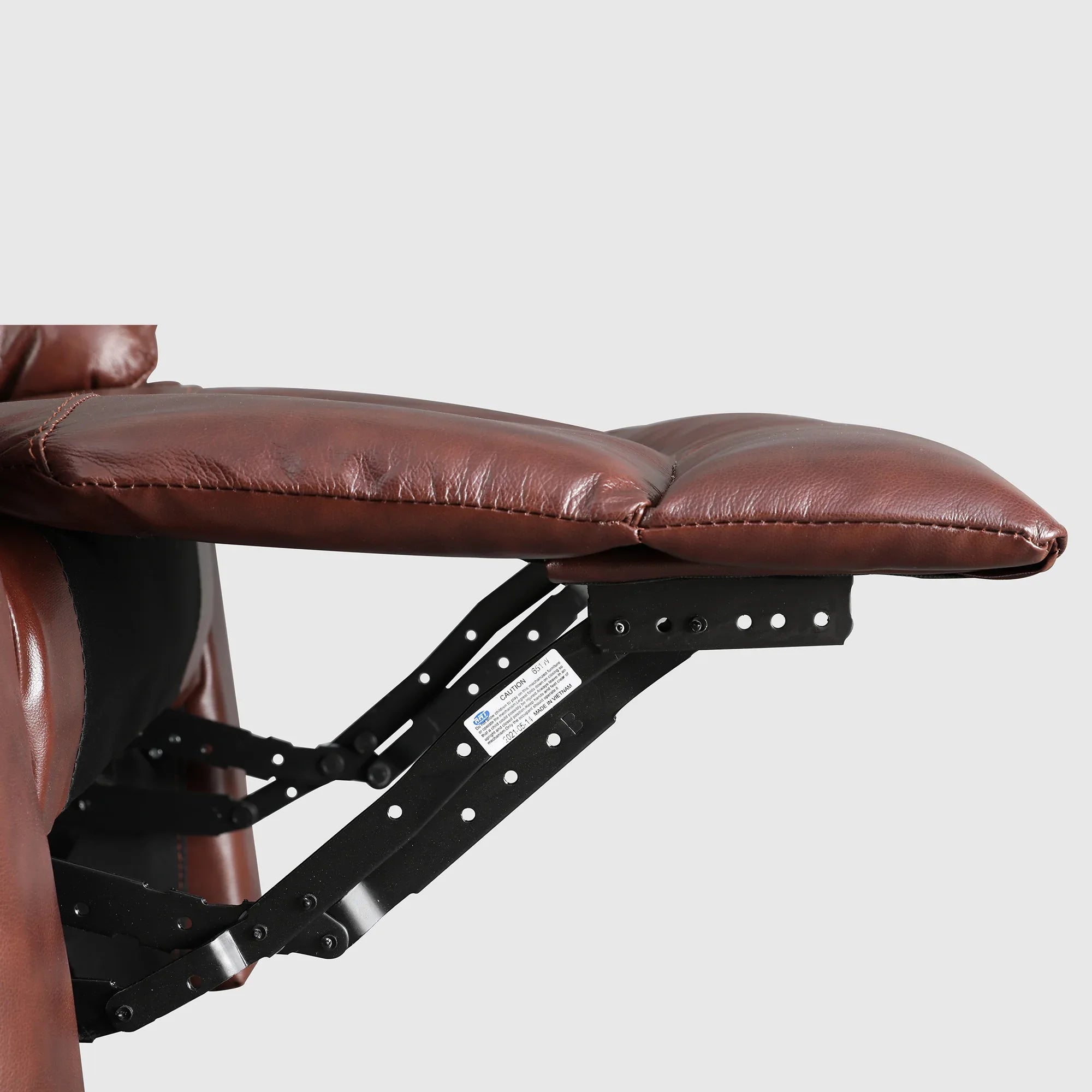 Charles Half Leather Single Seater Recliner - HomeTown