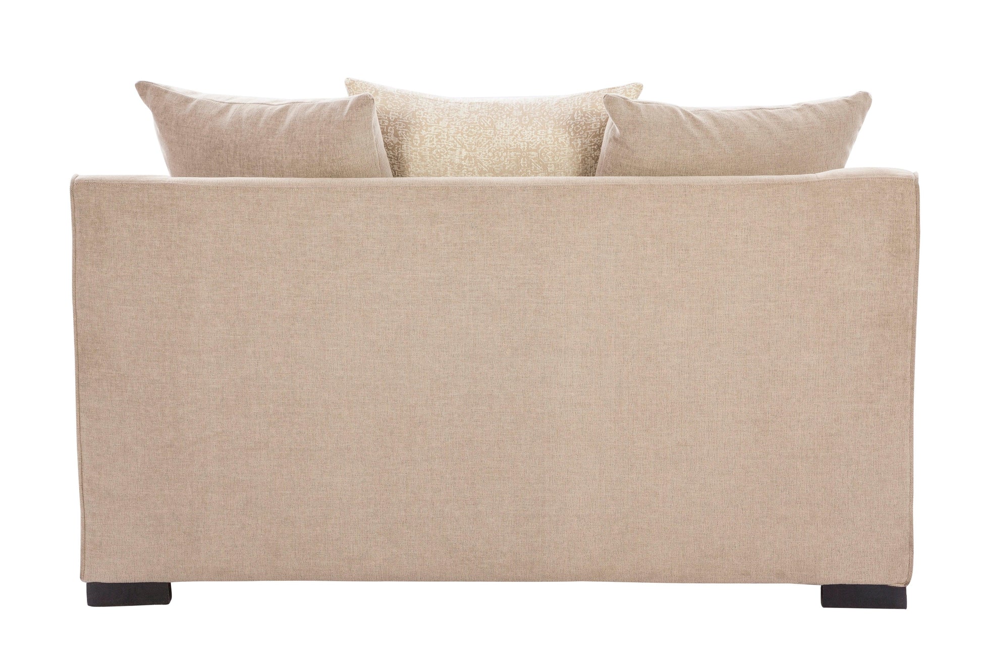 Perth Fabric Three + Two Seater Sofa in Beige Colour - HomeTown