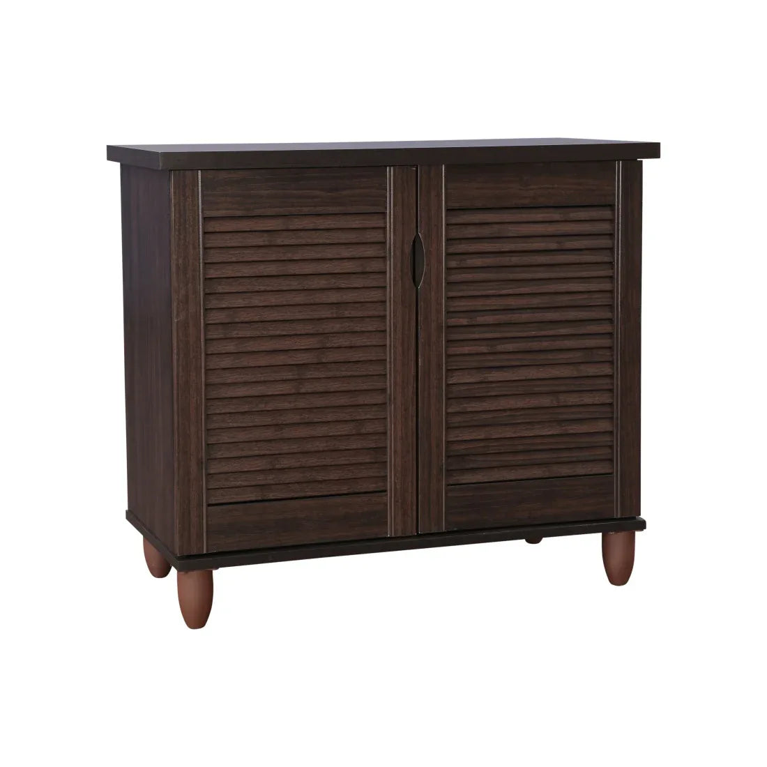 Riveria Engineered Wood Shoe Rack in Wenge Colour - HomeTown