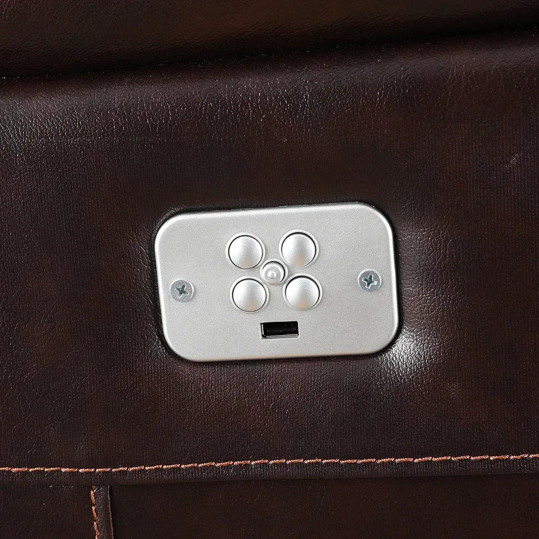 Plush Leather Electric Recliner - HomeTown