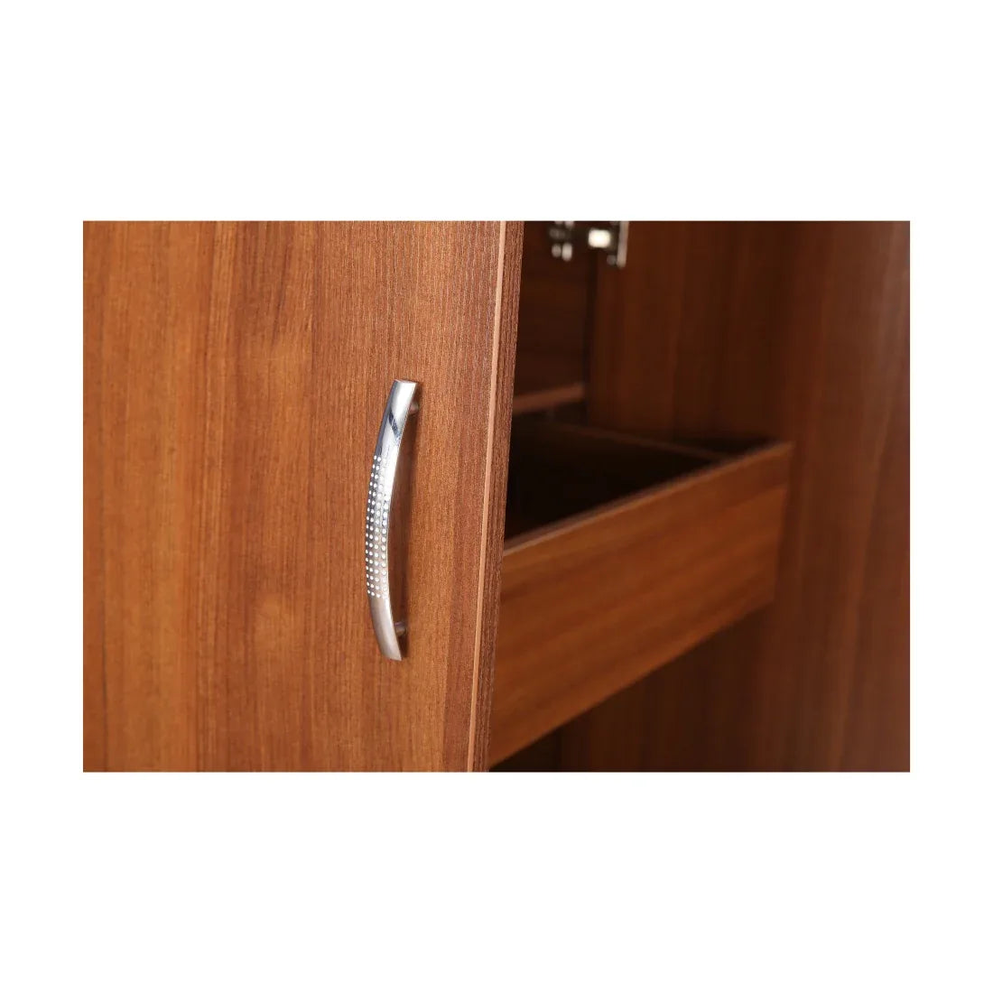 Ultima 4 door wardrobe in Walnut Finish - HomeTown