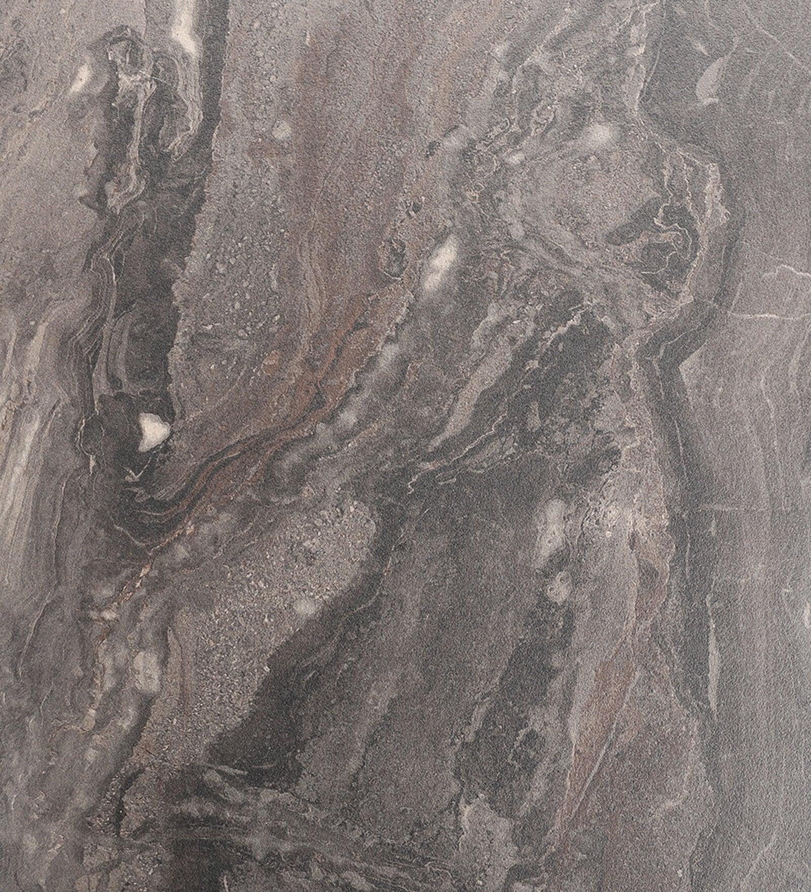 Quest Marble Top Six Seater Dining Set With Bench in Walnut Colour - HomeTown