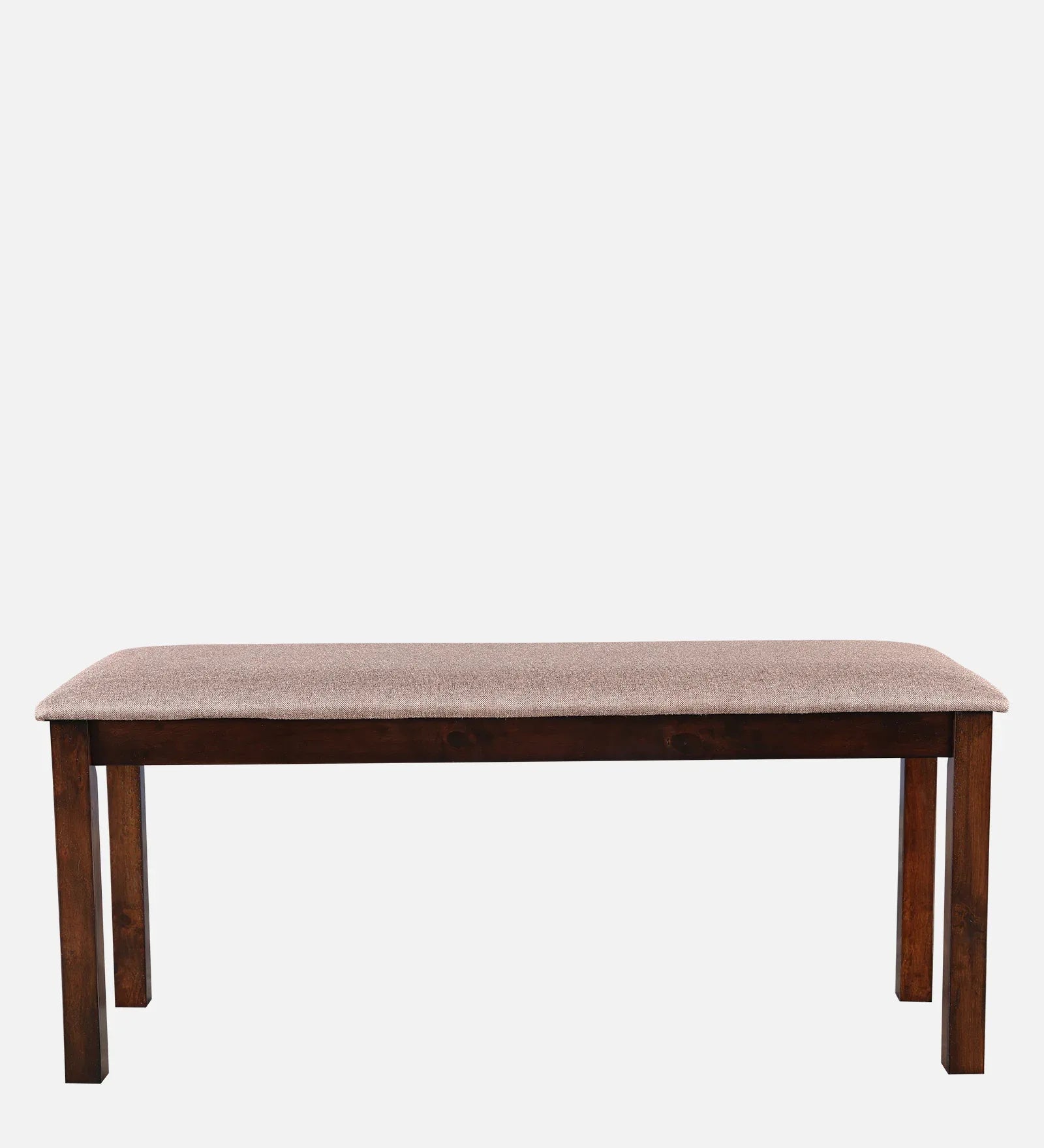 Aravali Rubberwood Six Seater Dining Set With Bench in Antique Cherry Colour - HomeTown