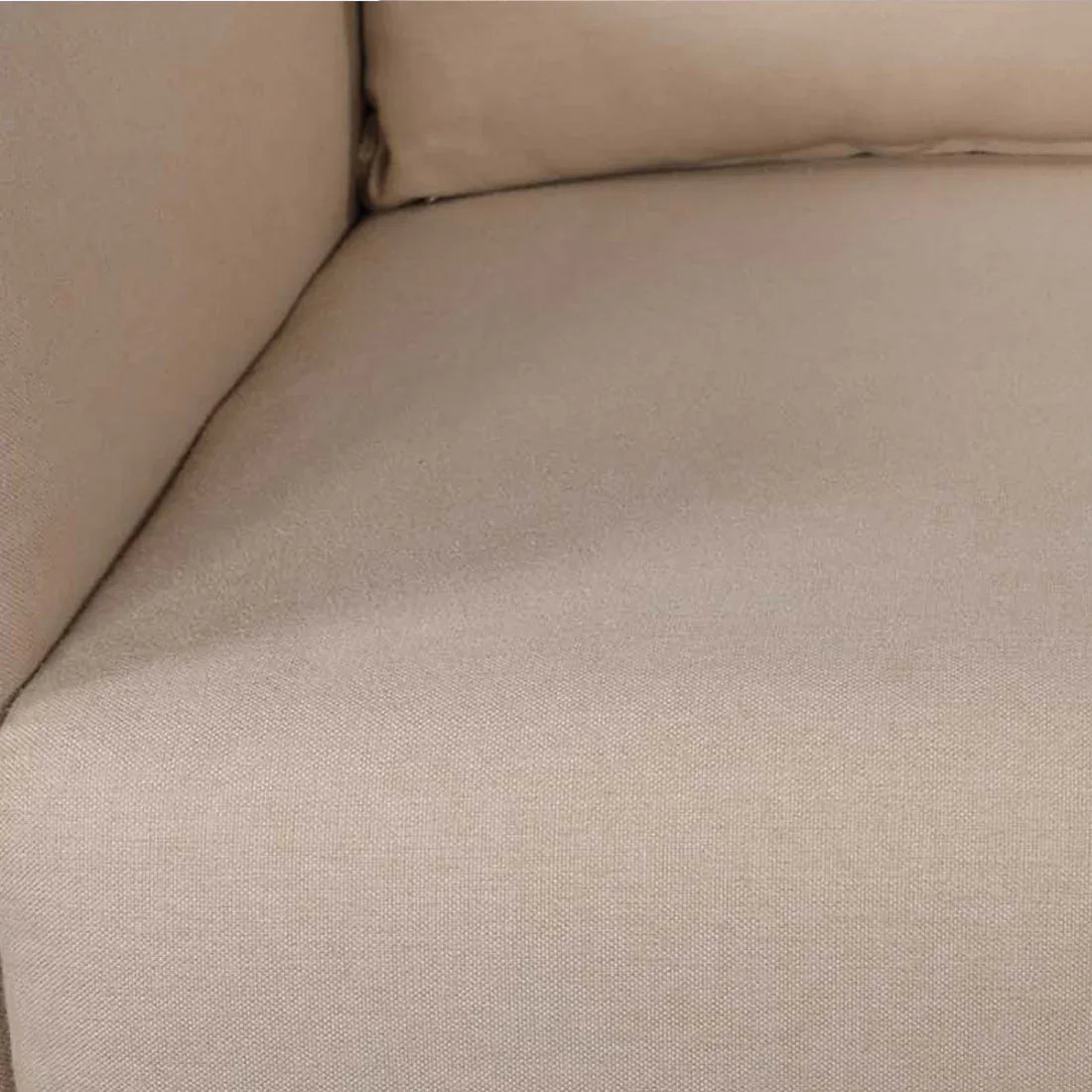 Bodhi Fabric Two Seater Sofa in Beige Colour - HomeTown
