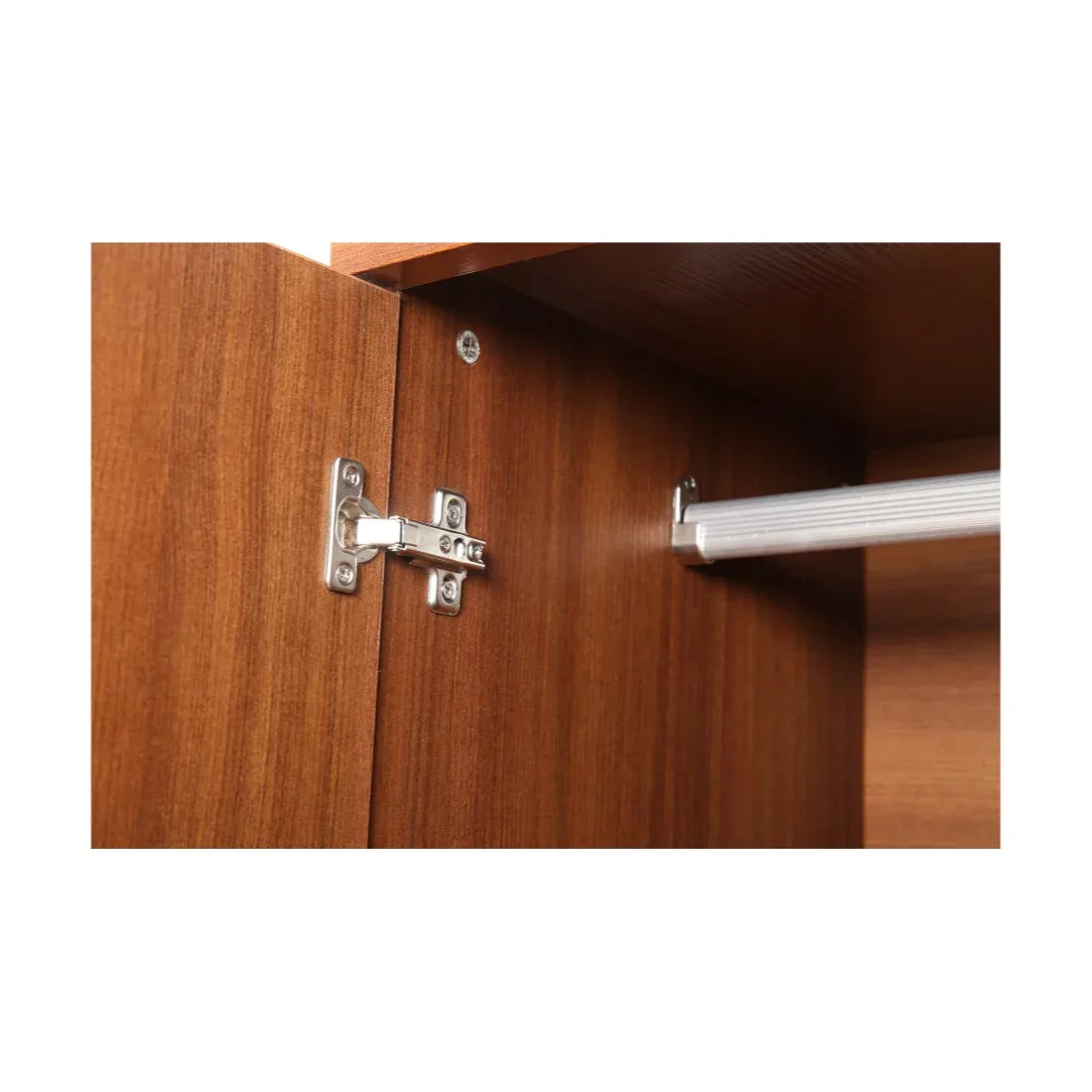 Ultima 4 door wardrobe in Walnut Finish - HomeTown