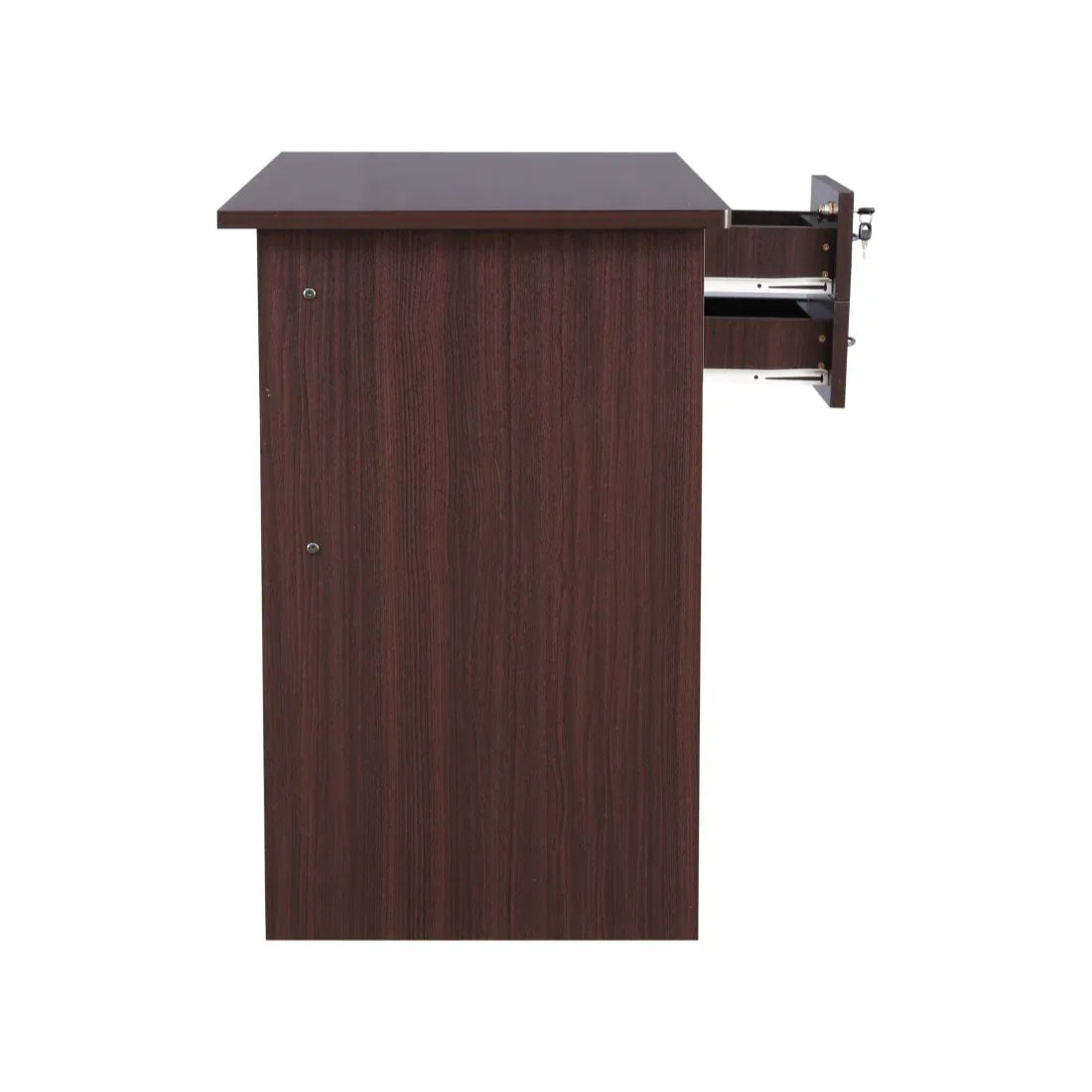 Simply Study Table in Walnut Colour - HomeTown