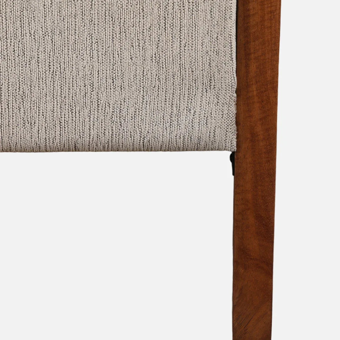 Siam Solidwood Single Seater Sofa in Beige Colour - HomeTown