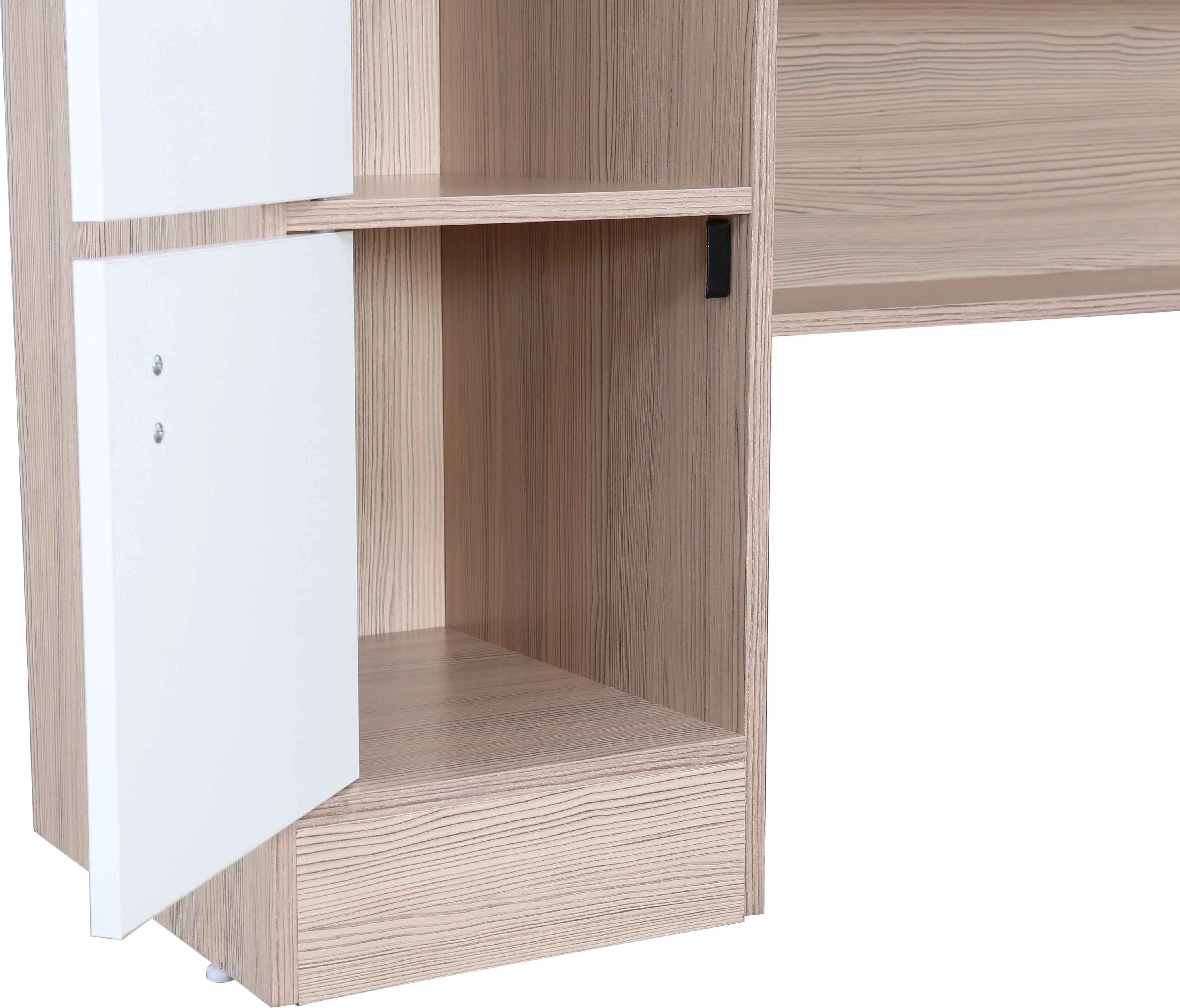 Ace Engineered Wood Study Table in White Colour - HomeTown