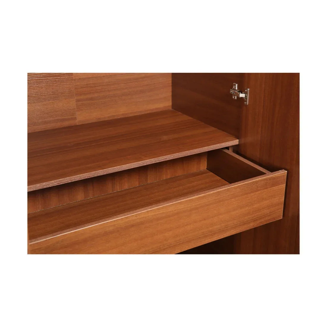 Ultima 4 door wardrobe in Walnut Finish - HomeTown