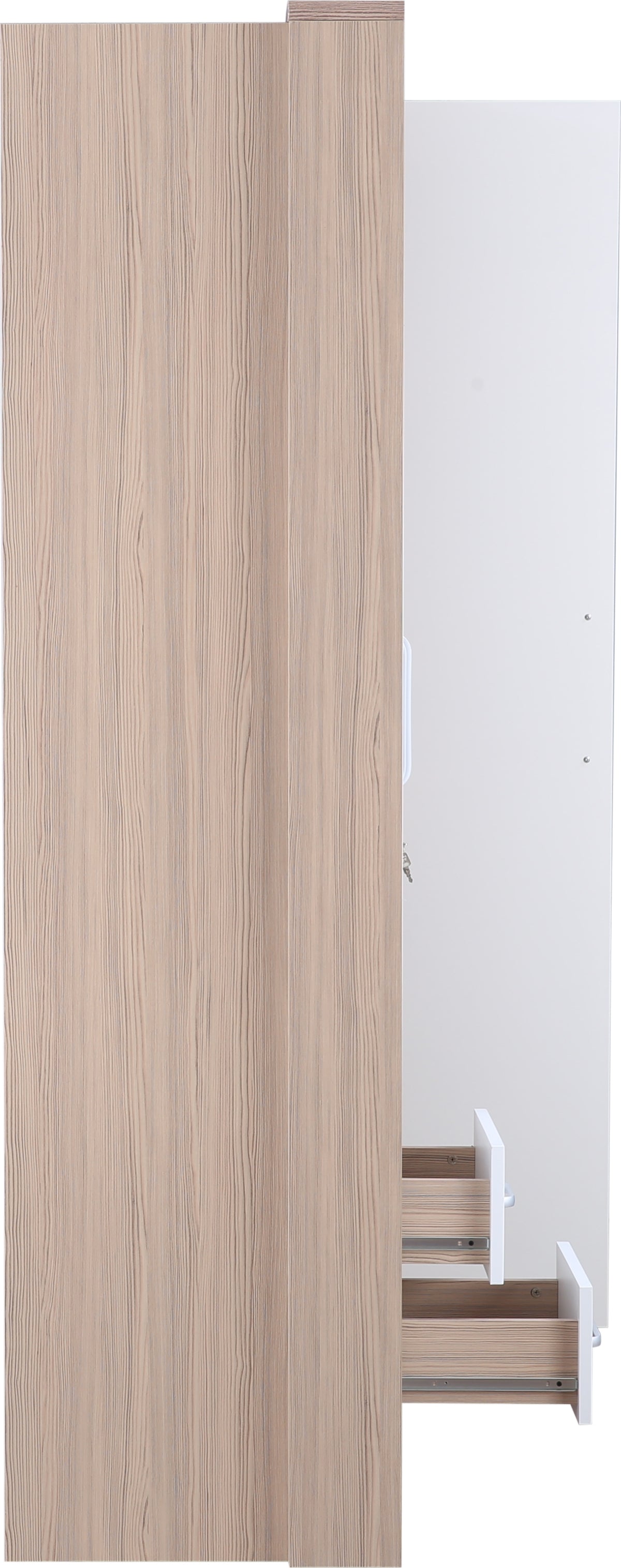 Ambra Three door Wardrobe in Oak Colour