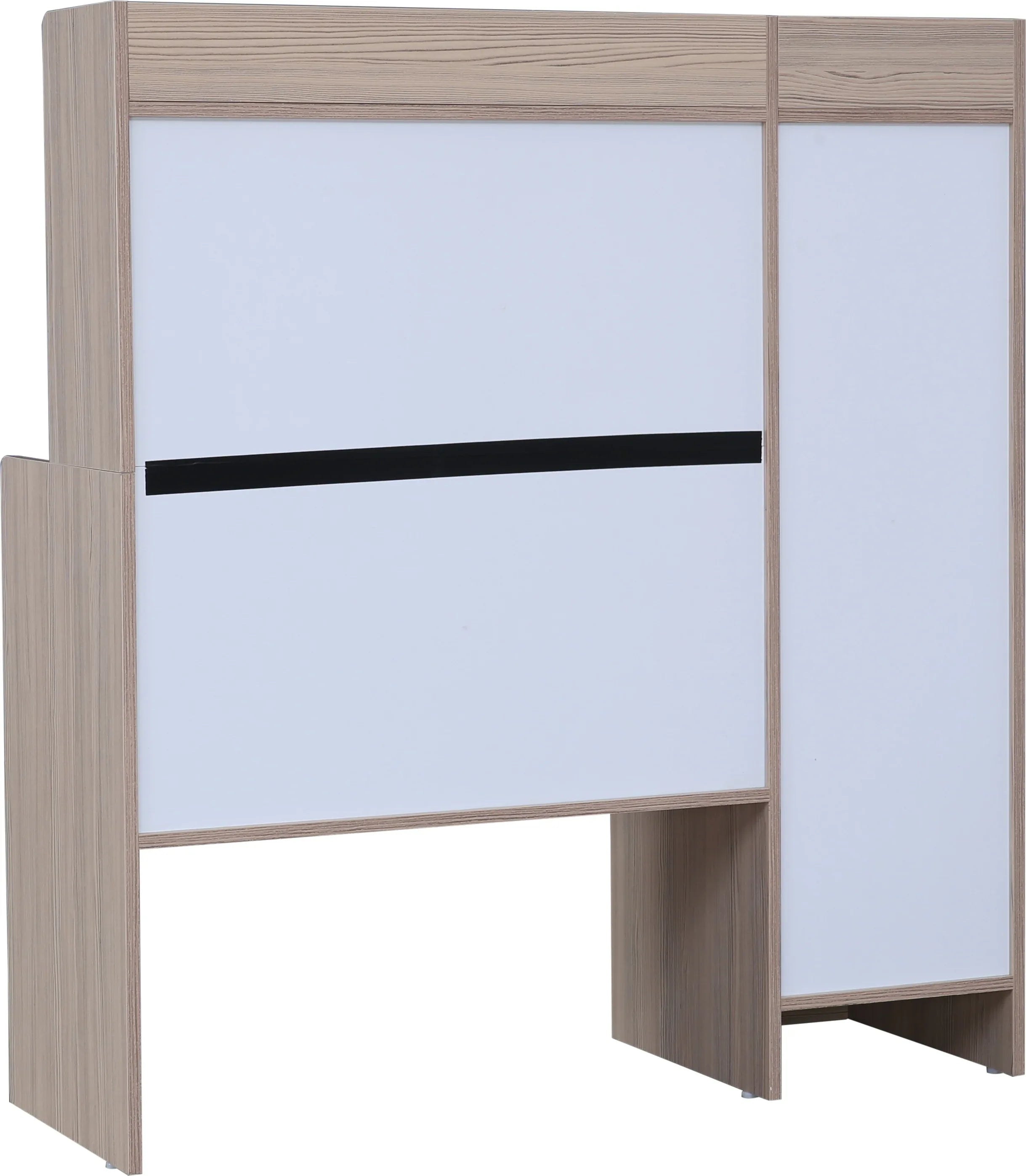 Ace Engineered Wood Study Table in White Colour - HomeTown