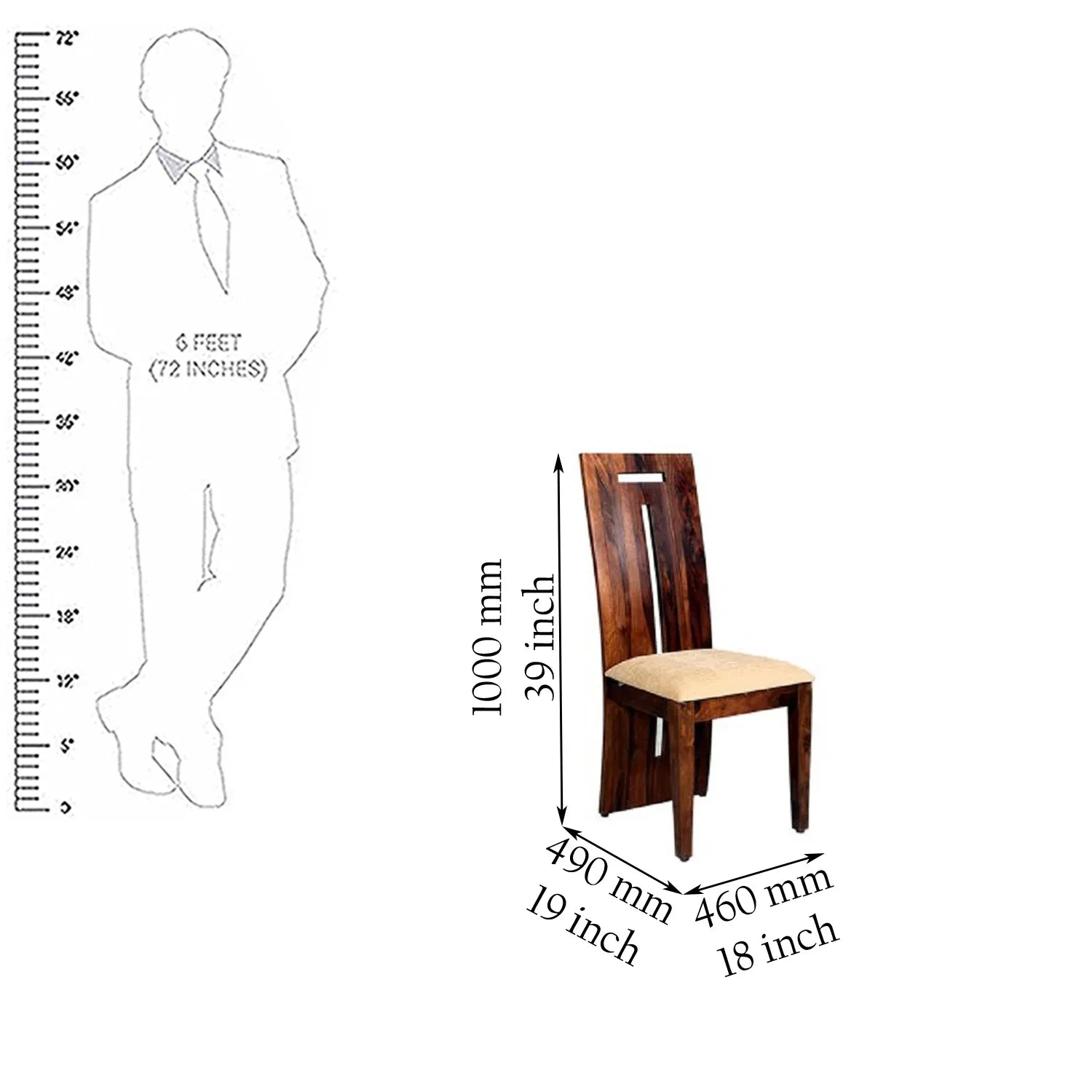 Austin Solidwood Dining Chair Set Of 2 - HomeTown