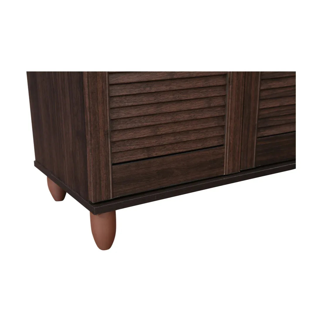 Riveria Engineered Wood Shoe Rack in Wenge Colour - HomeTown