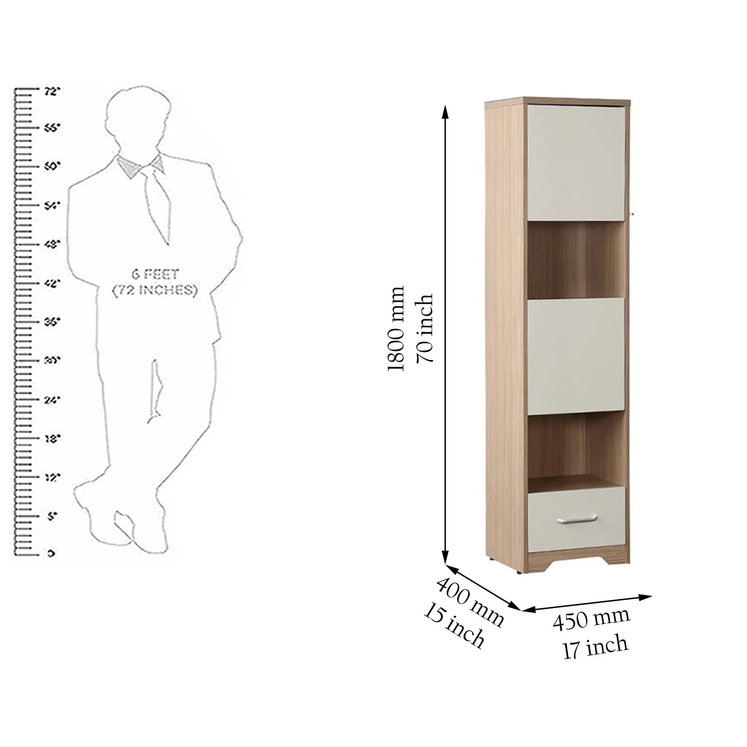 Ambra Tall Unit - HomeTown