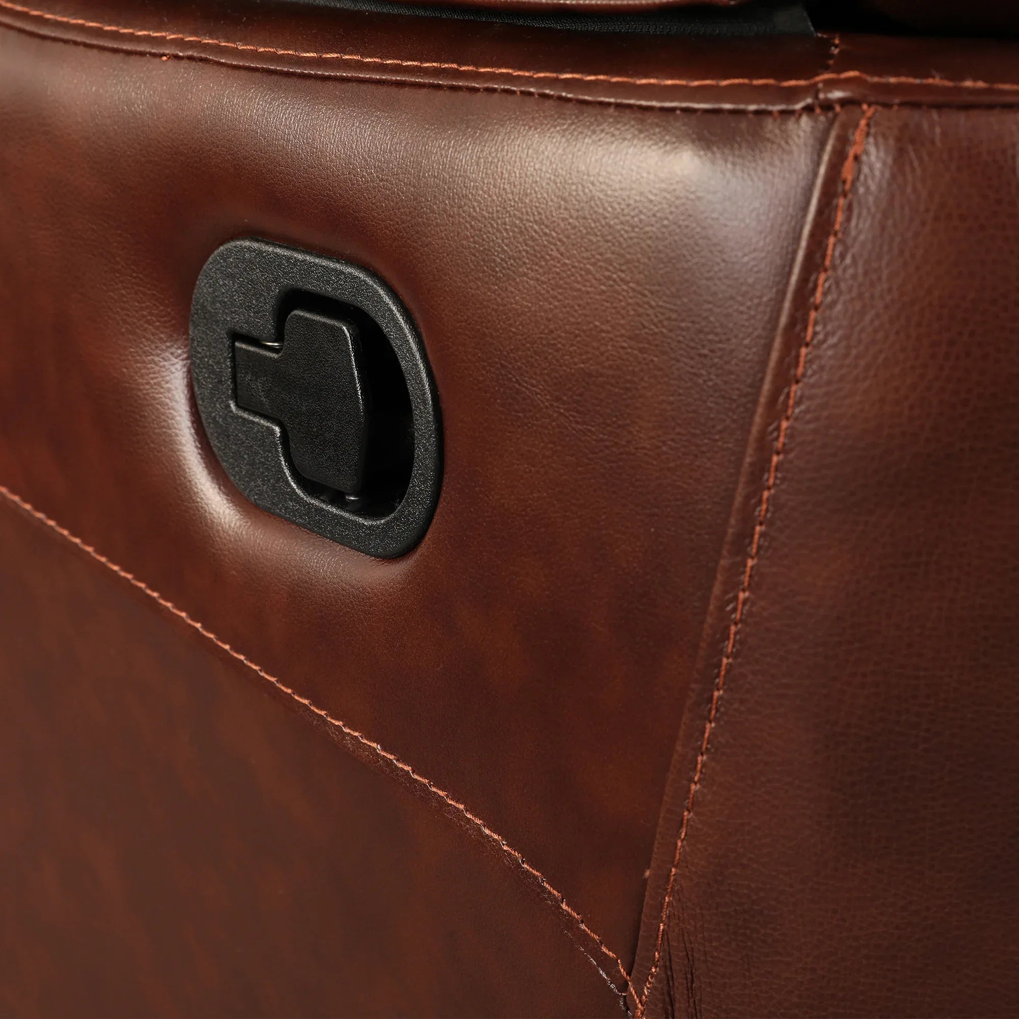 Charles Half Leather Single Seater Recliner - HomeTown