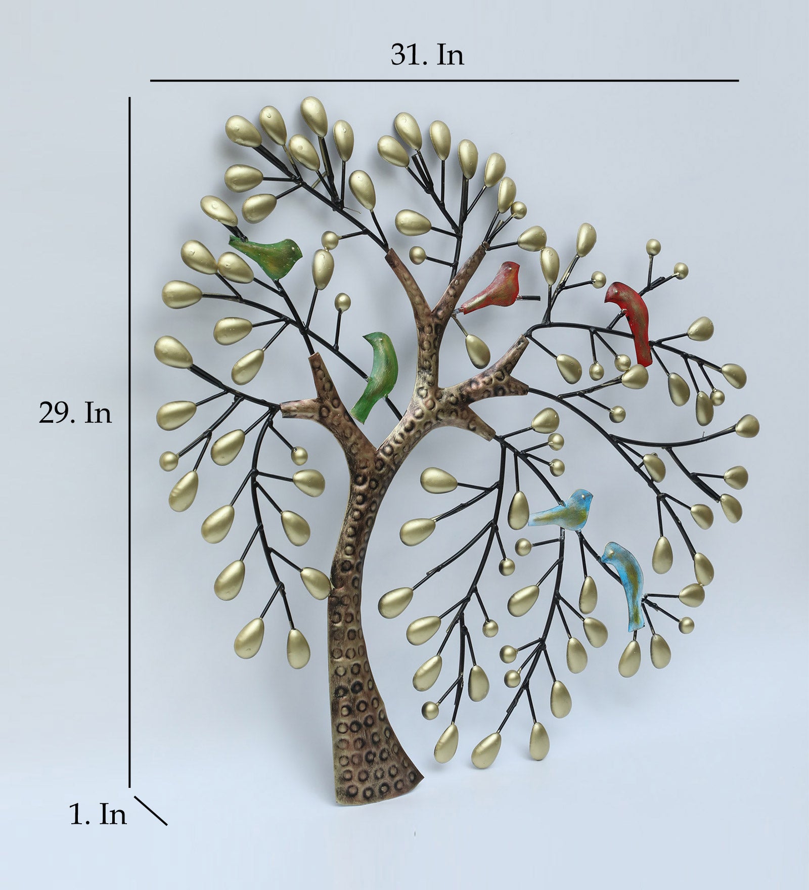 Vedas W- LARA BIRD TREE WALL DeCOR