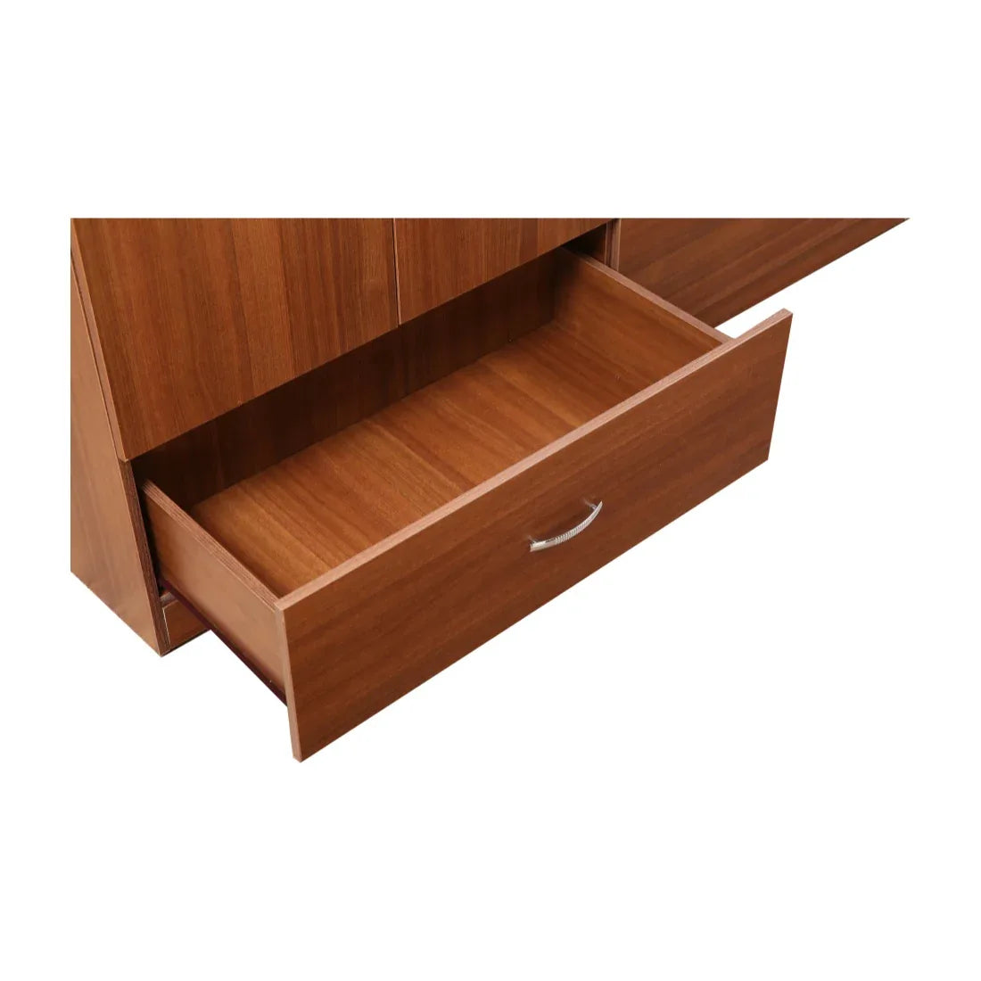 Ultima 4 door wardrobe in Walnut Finish - HomeTown