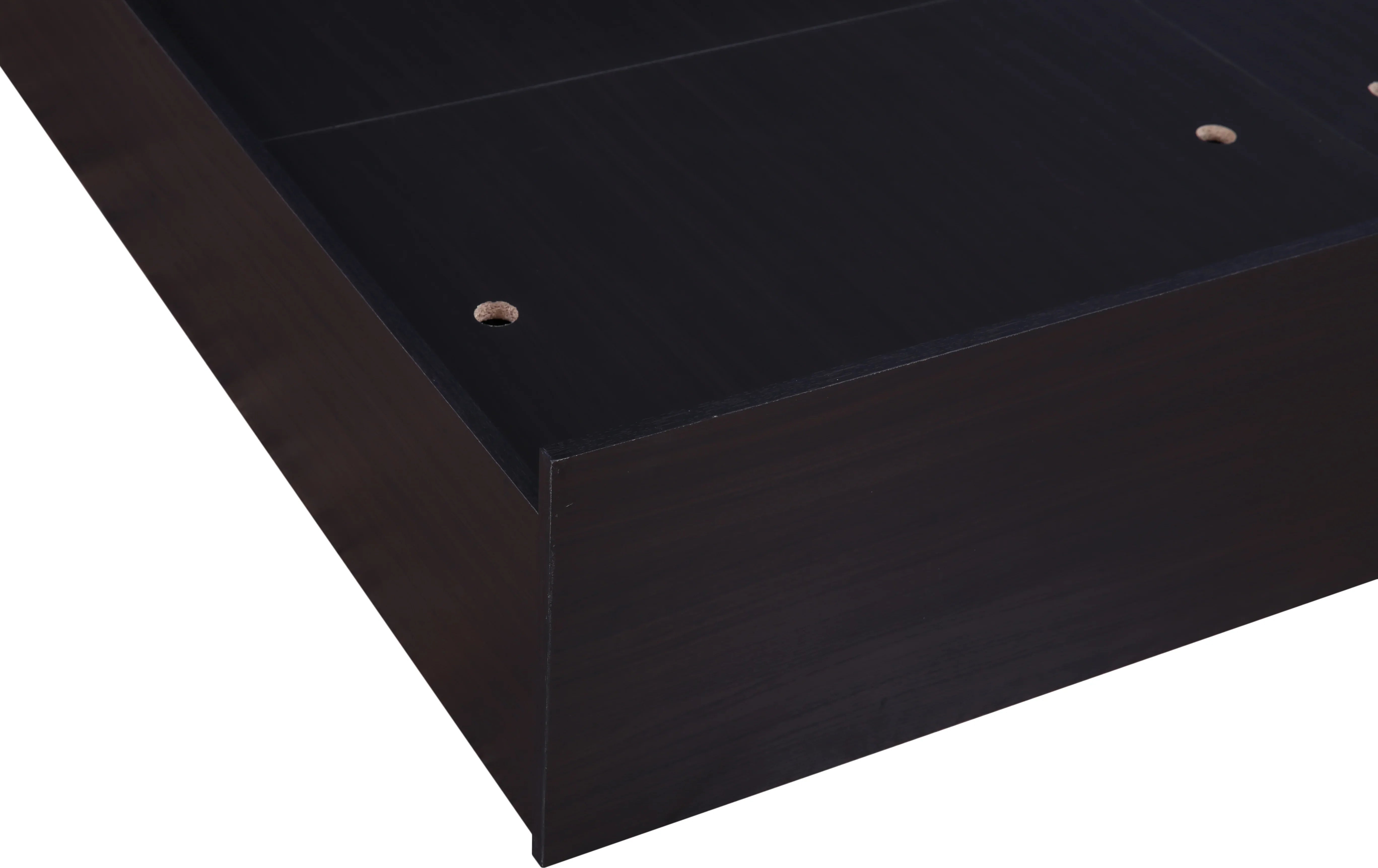 Alex King bed with Box storage in Dark Walnut Colour - HomeTown