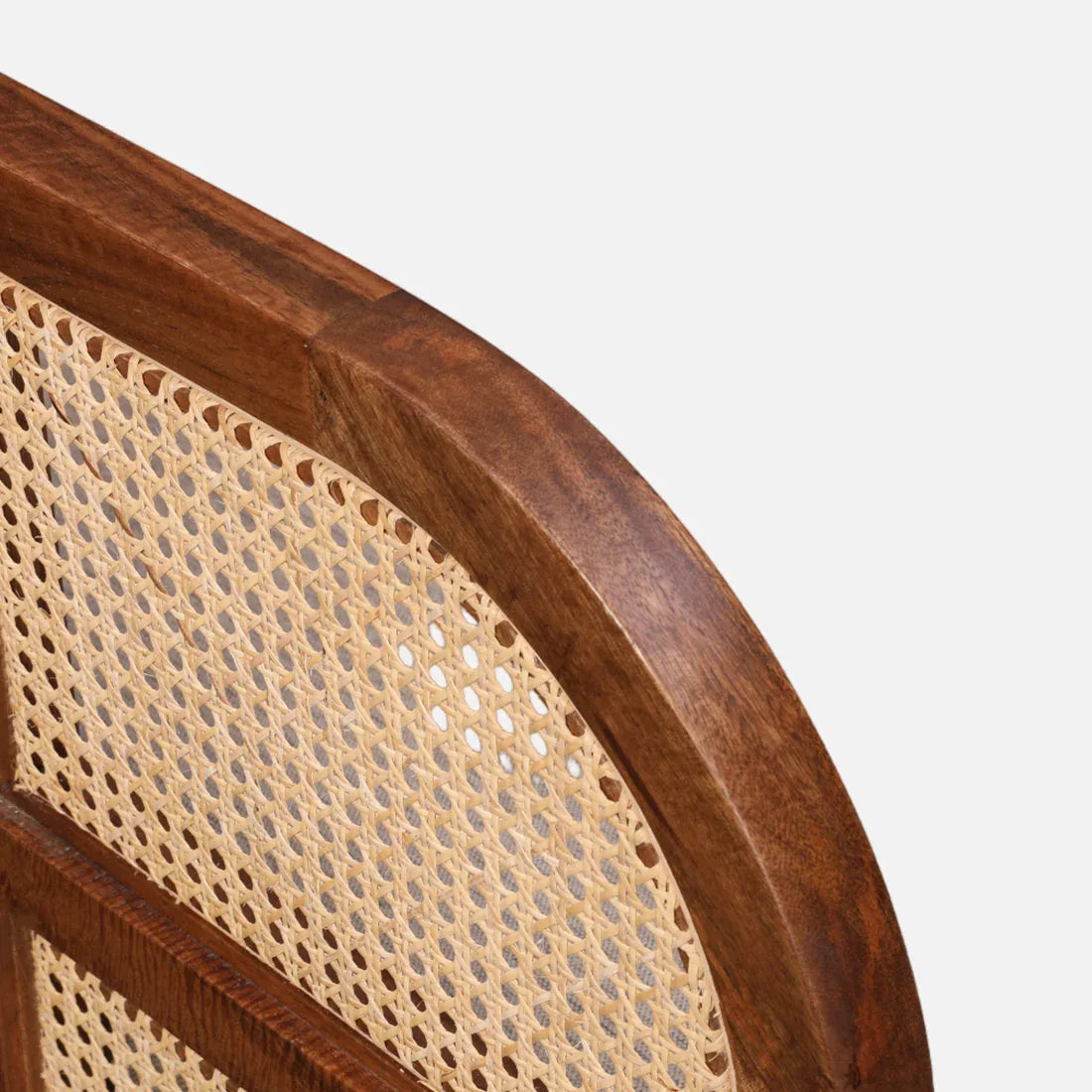 Siam Solidwood Two Seater Sofa in Beige Colour - HomeTown