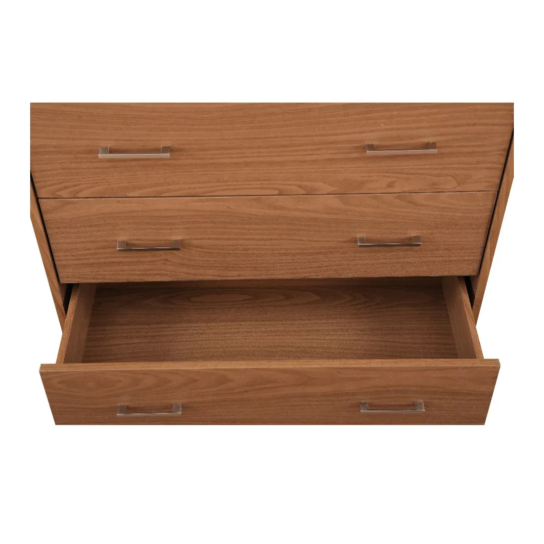 Atlas Engineered Wood Chest of Drawers in Walnut Colour - HomeTown