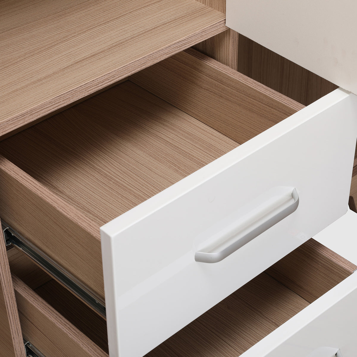 Ambra  Three Door Wardrobe in Oak Colour