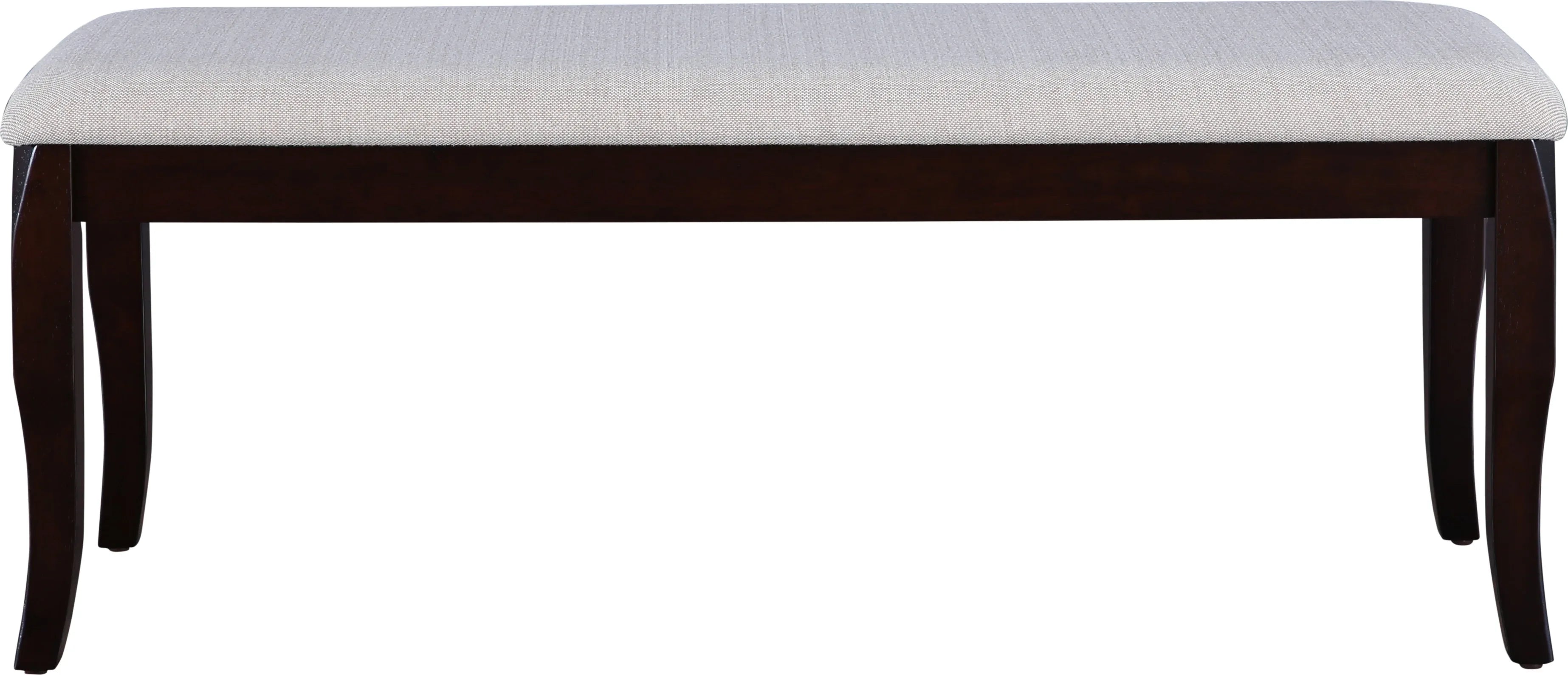 Cardiff Solidwood 6 Seater Dining Set with Bench in Expresso Colour - HomeTown