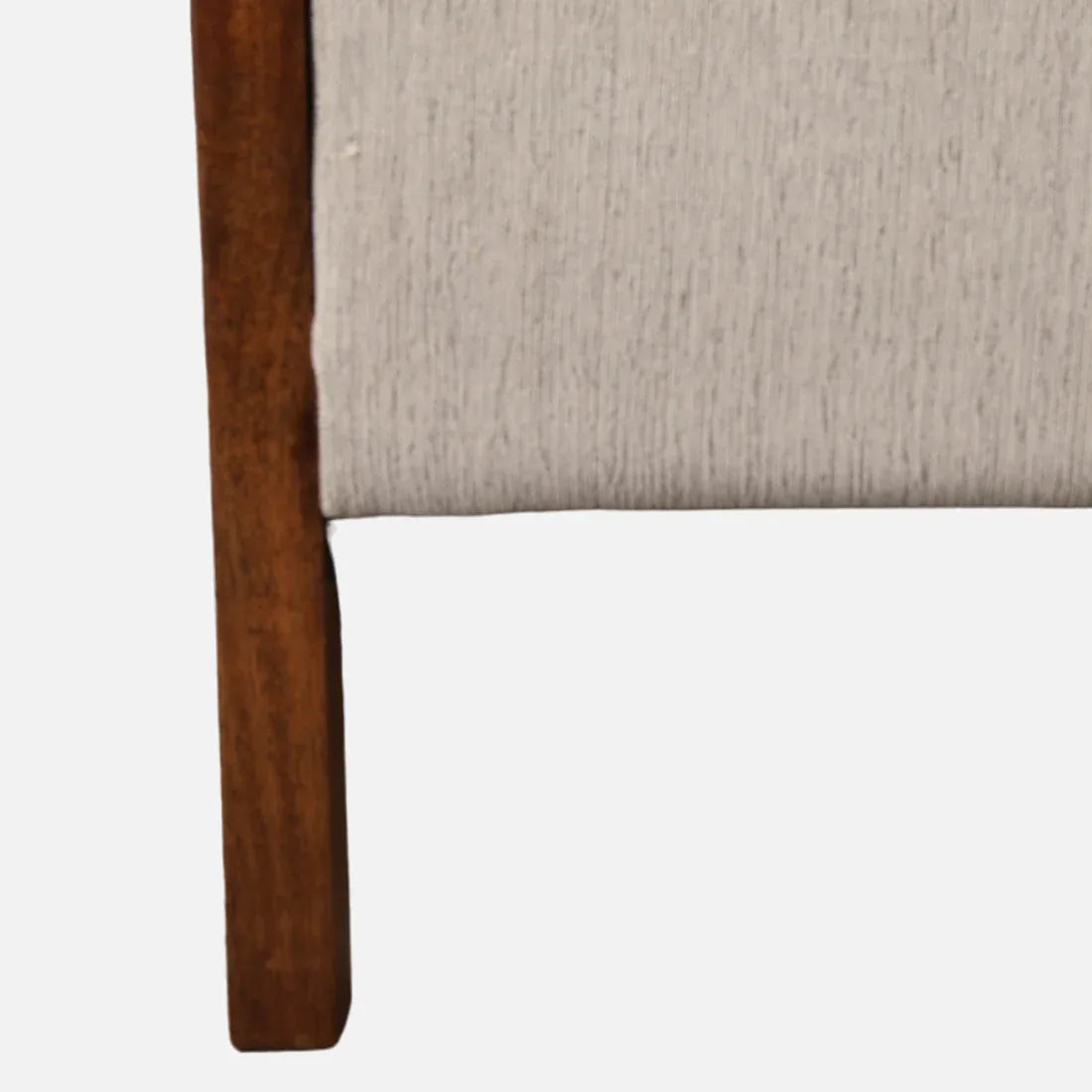 Siam Solidwood Two Seater Sofa in Beige Colour - HomeTown