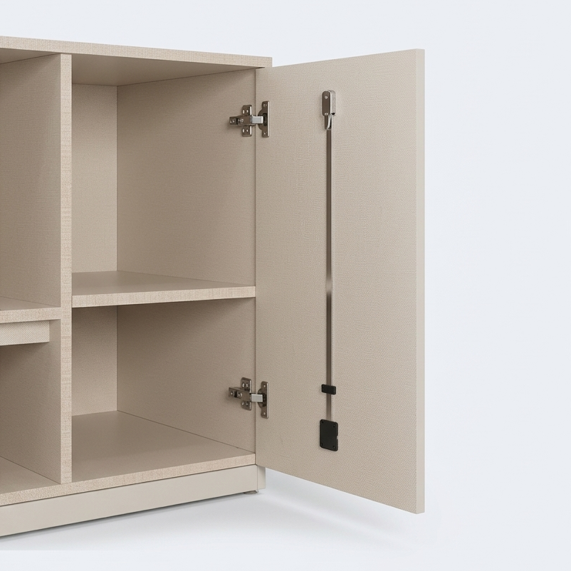 Aurora 4 Door Wardrobe Pumic Grey