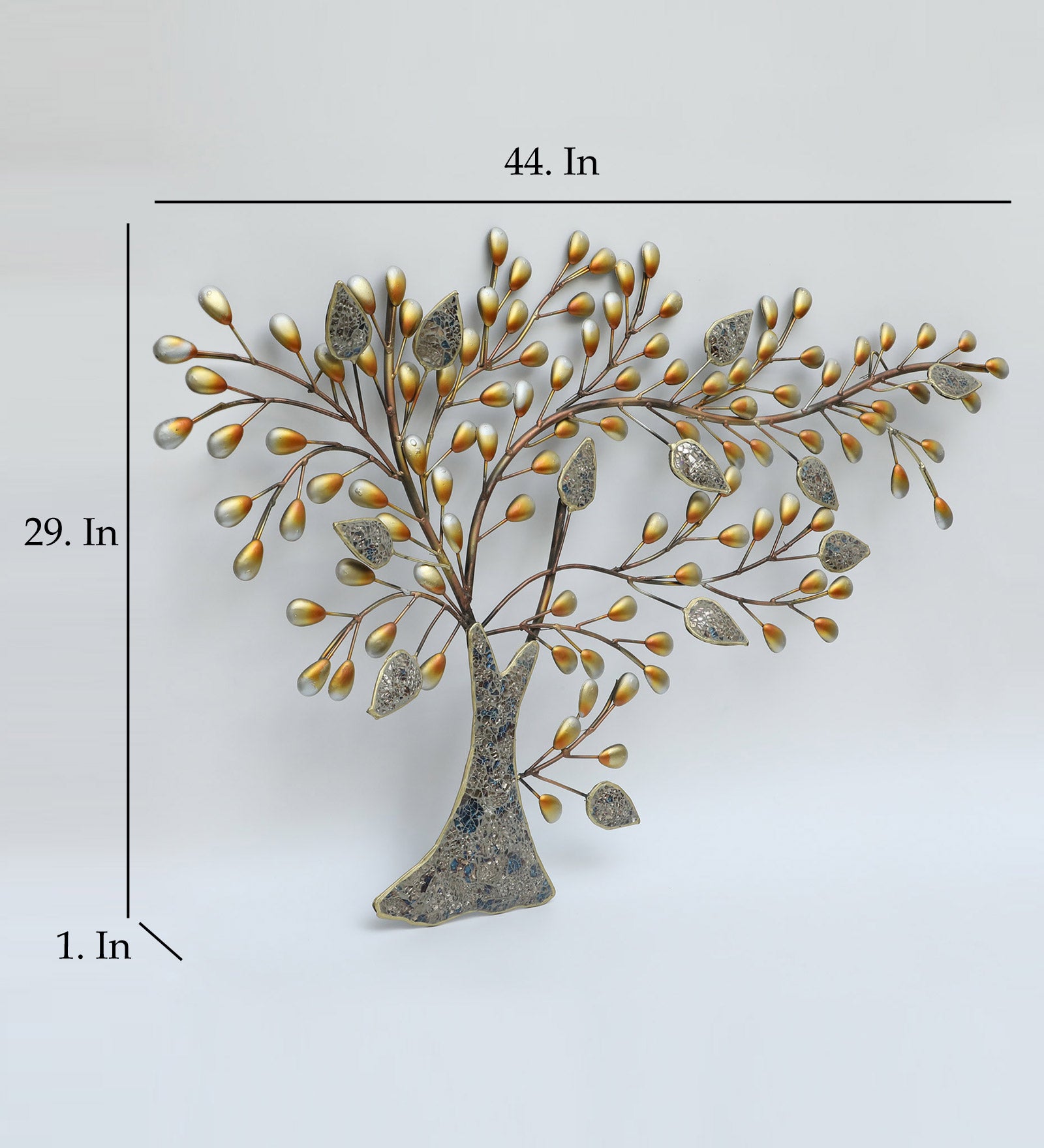 Vedas W- ELISA WAVE TREE WALL DeCOR