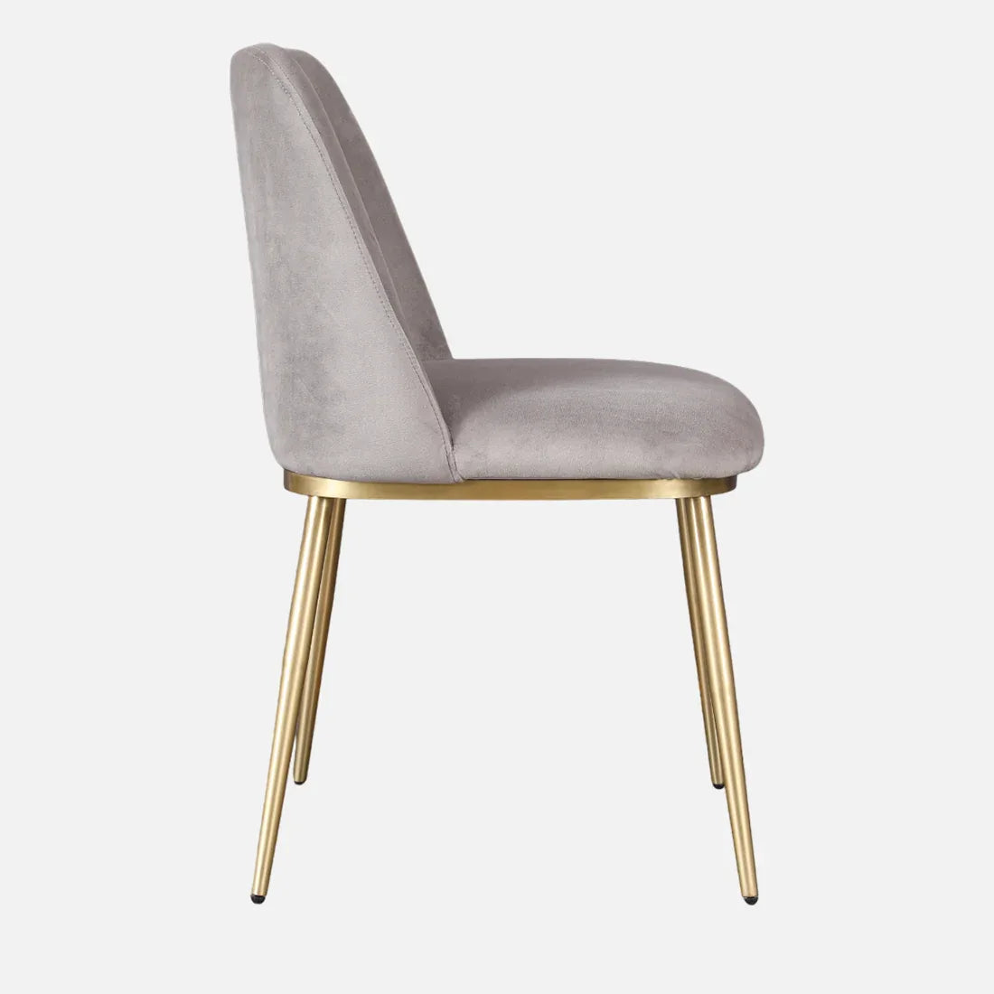 Palatine Marble Top Six Seater Dining Set in White & Grey Colour - HomeTown