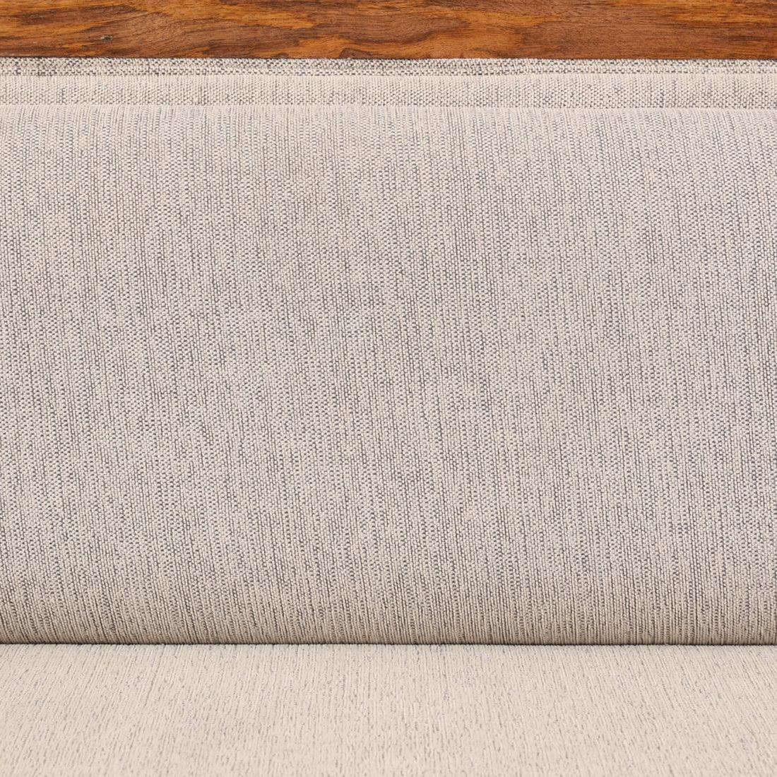 Siam Solidwood Two Seater Sofa in Beige Colour - HomeTown